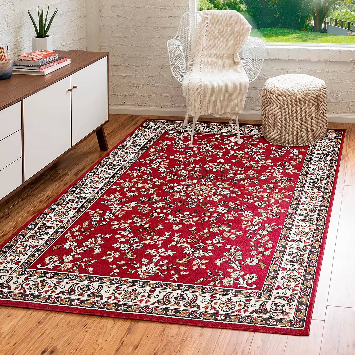 Oriental Teppich Rot 160 x 230 cm
