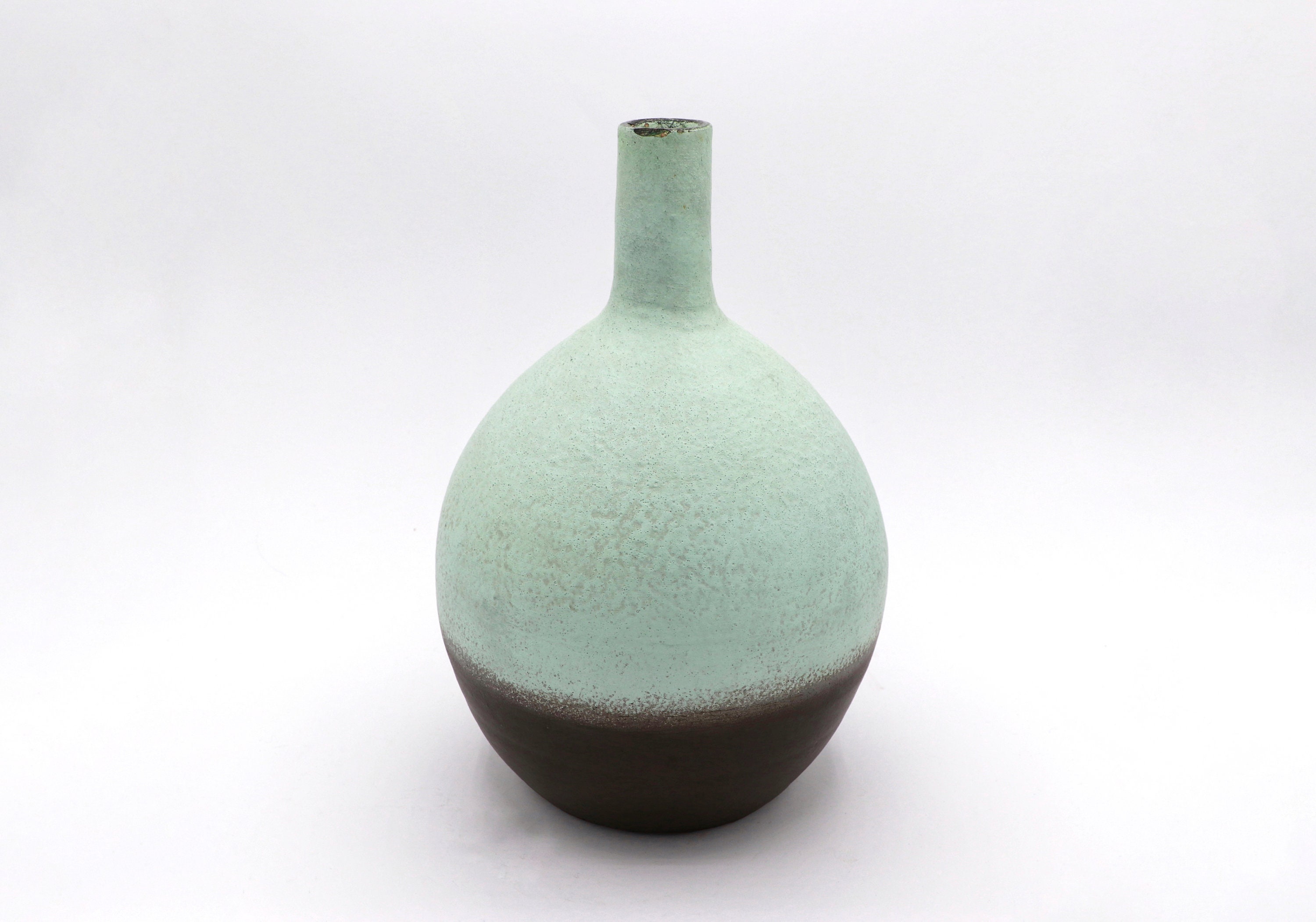 Vintage Lava Vase Keramik 1960er Jahre