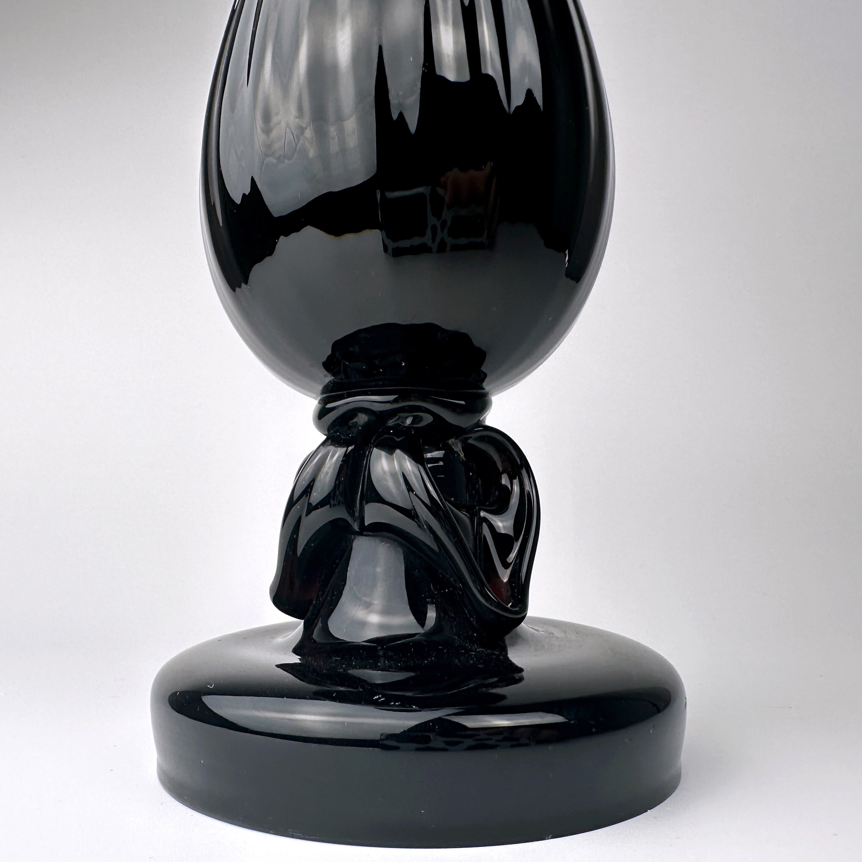 Jugendstil Blumenvase Schwarz 1900er Jahre