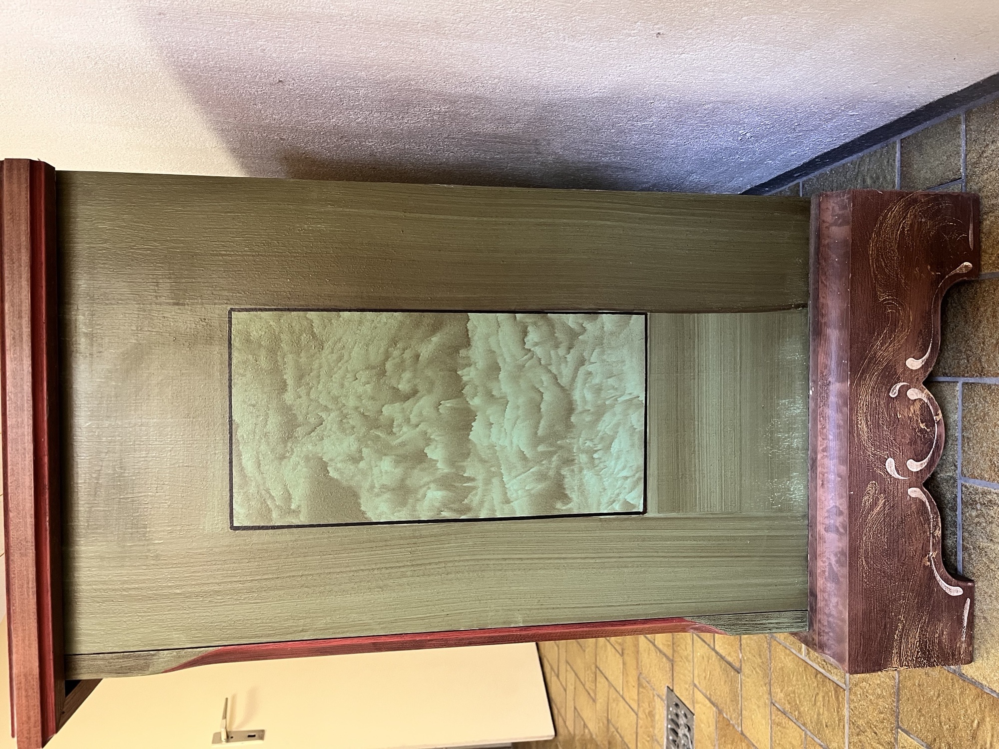 Voglauer Landhaus-Kommode Altgrün