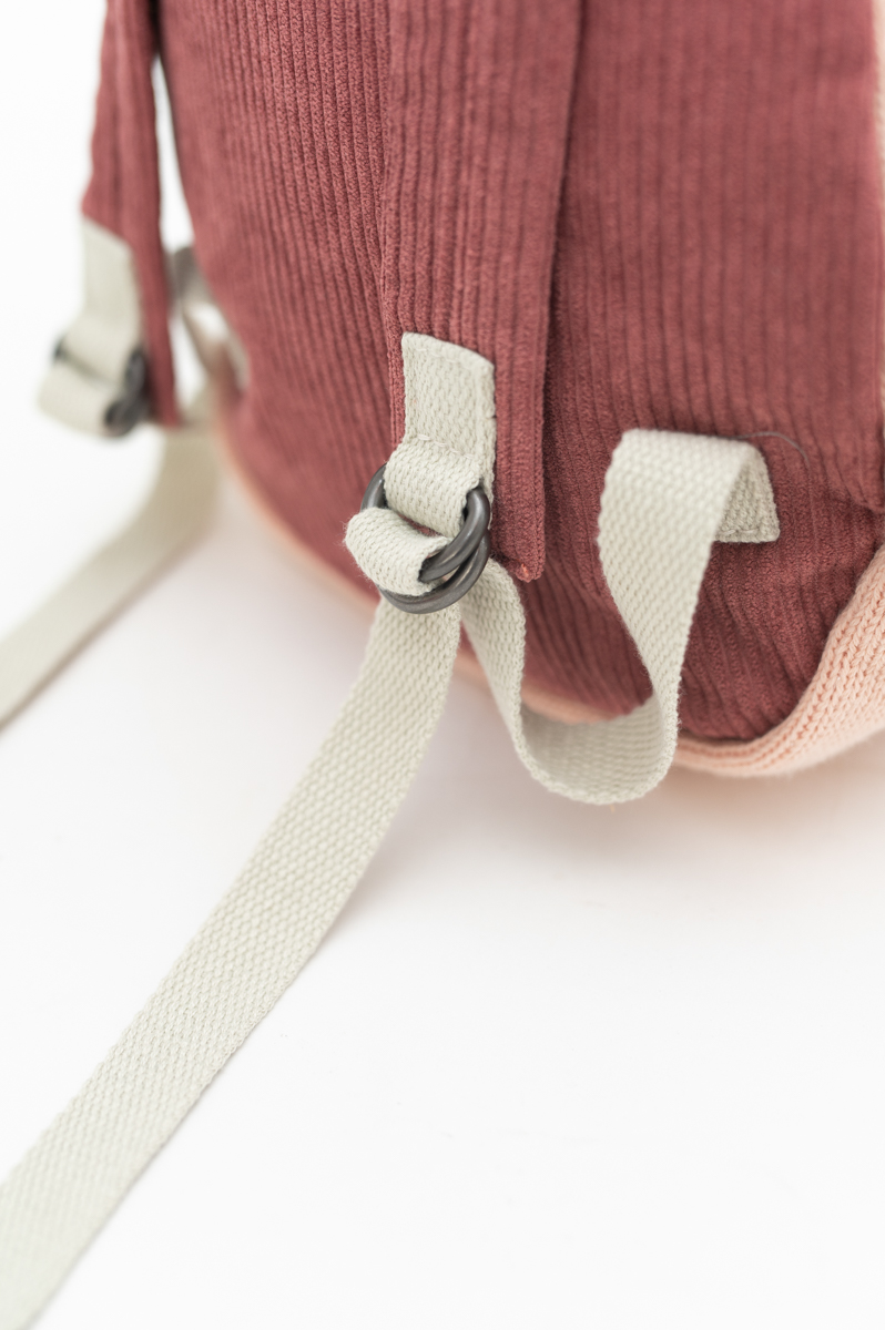 Mouse Backpack Cotton Pink