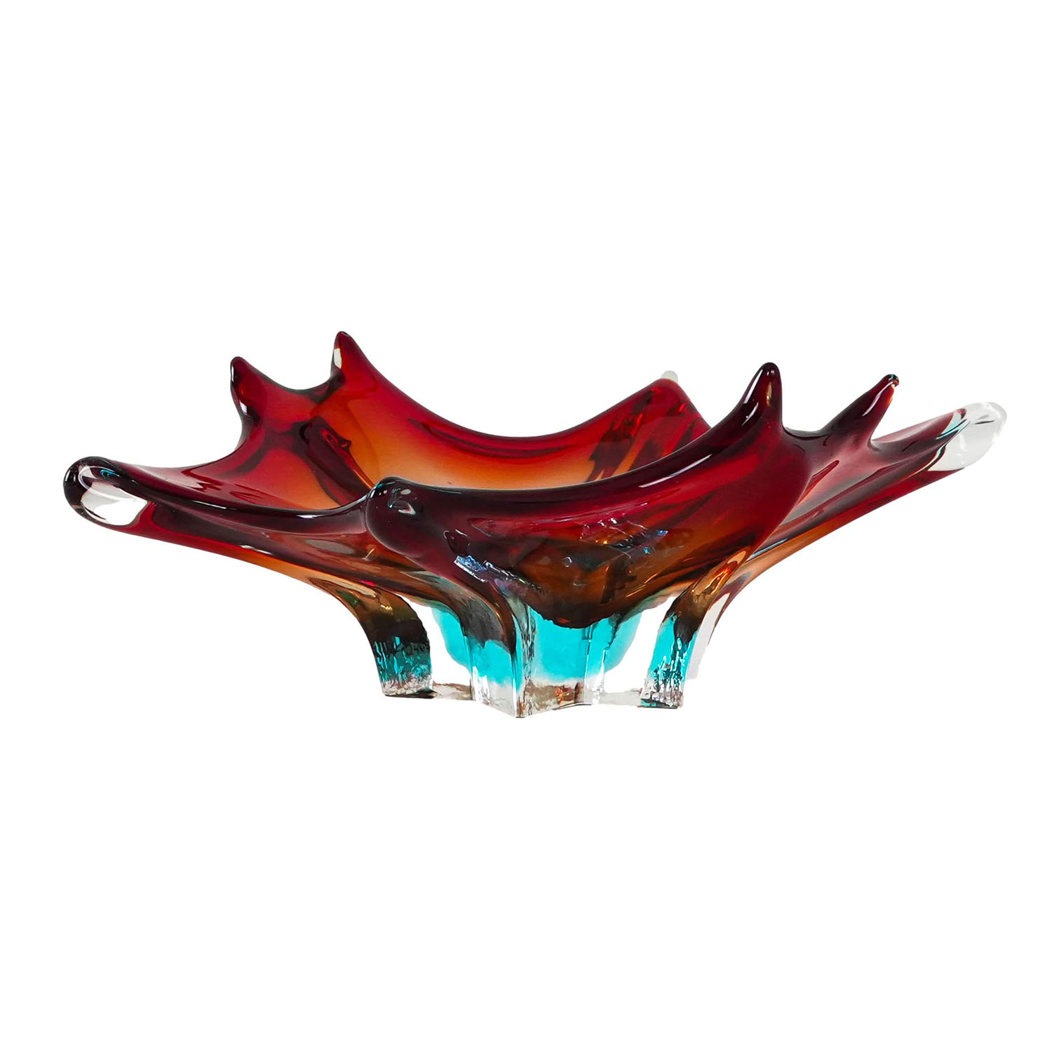 Murano glass plate