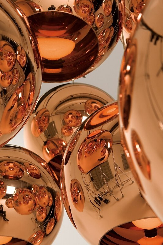 Copper Led Pendelleuchte Bronze