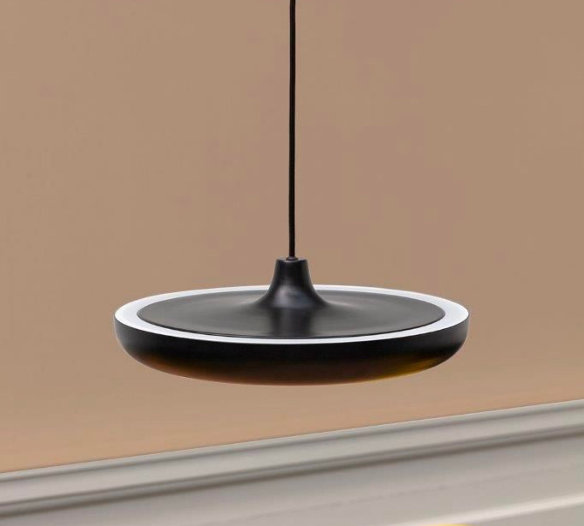 Cassini Pendelleuchte Medium Metall Schwarz