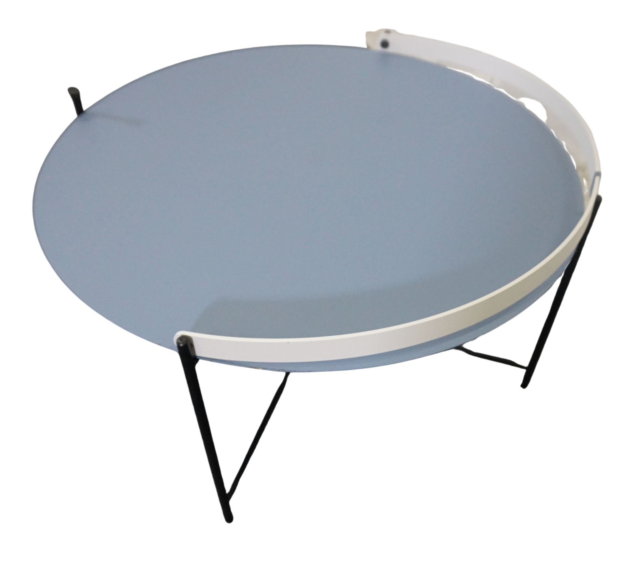 EDGE Serviertisch 76cm Taubenblau