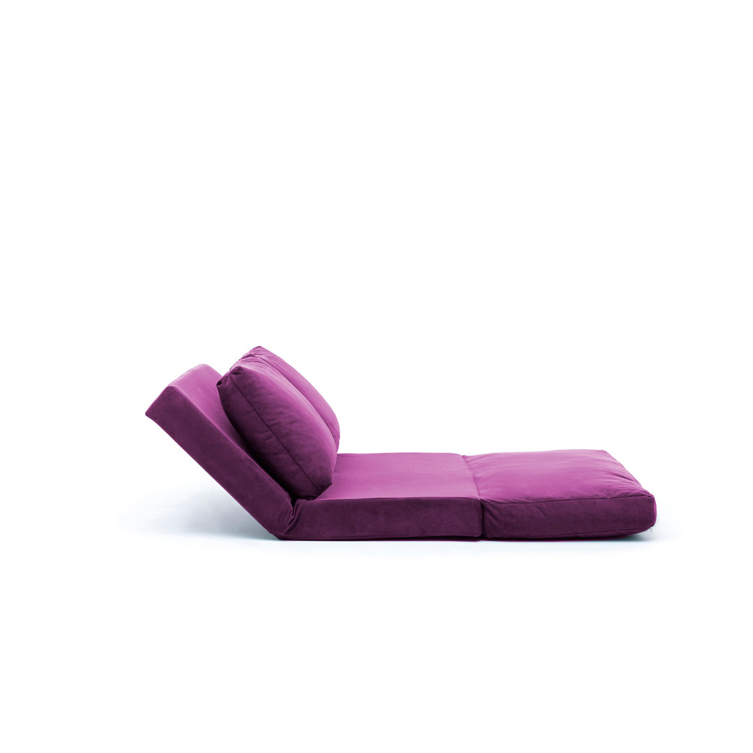 Taida Schlafsofa 2-Sitzer Violett