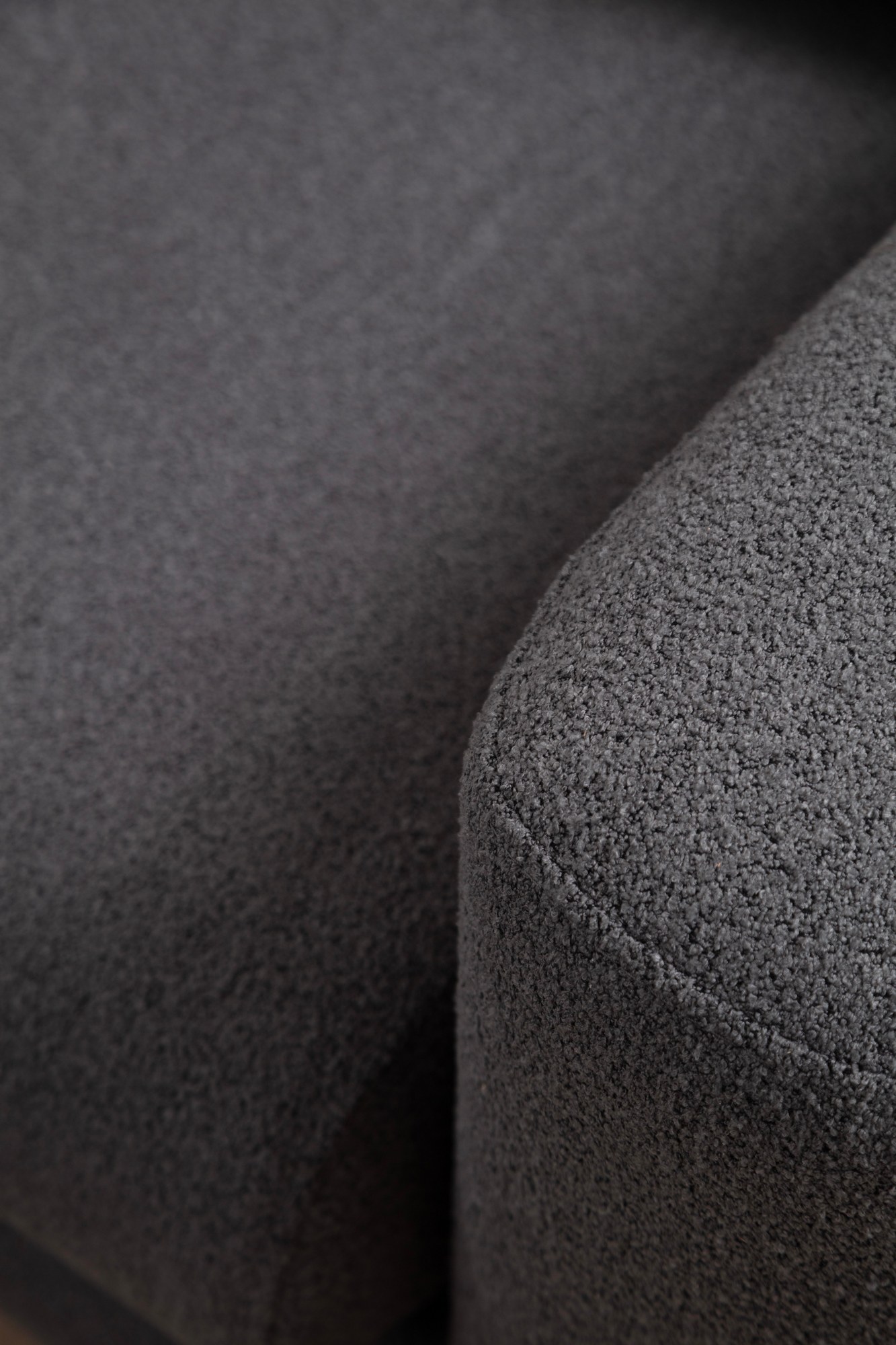 Lily corner sofa right grey