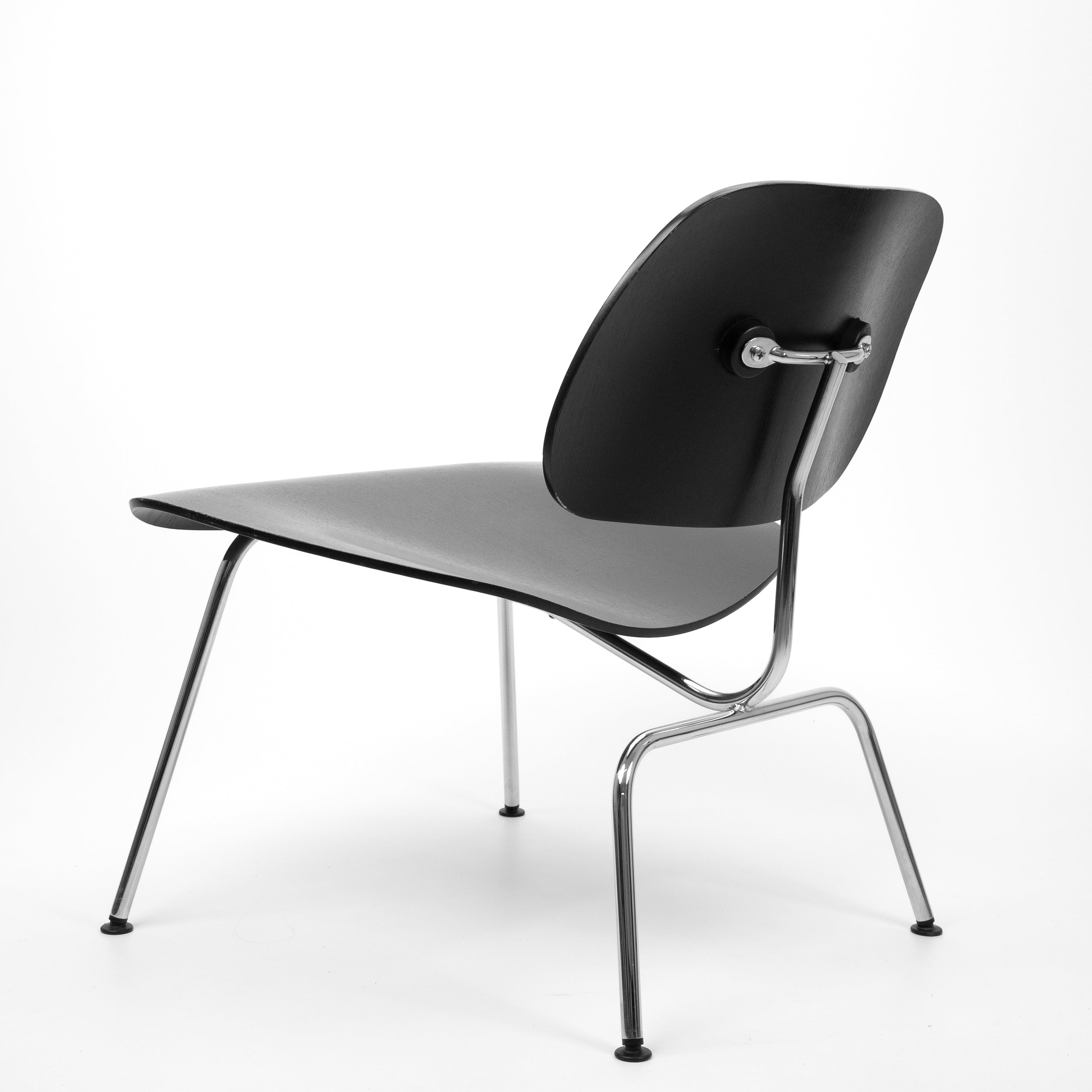 LCM Dining chairs Plywood Chrome Ash Black