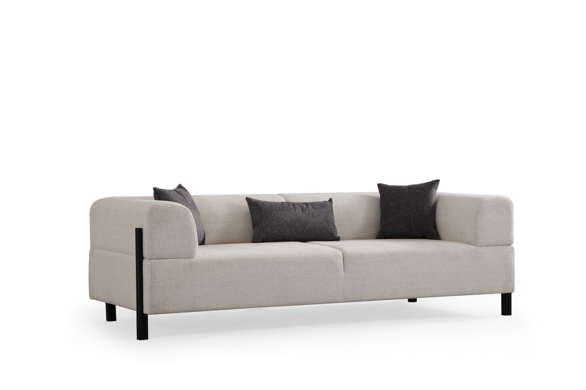 Gio 3-seater sofa White