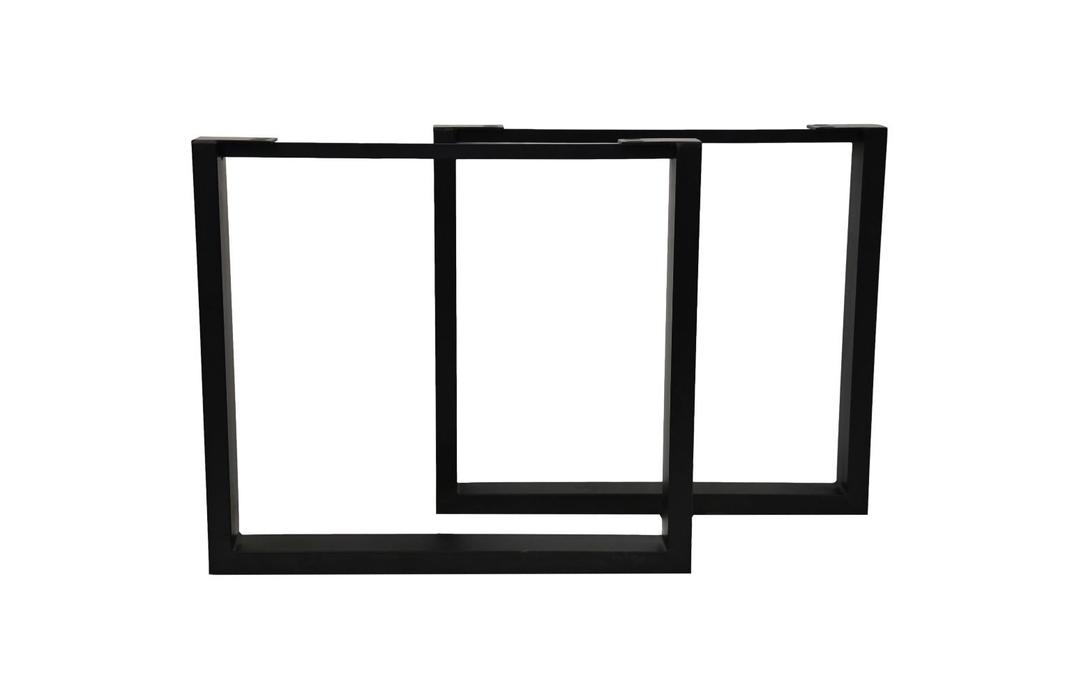 2x Model U Tischbein Metall