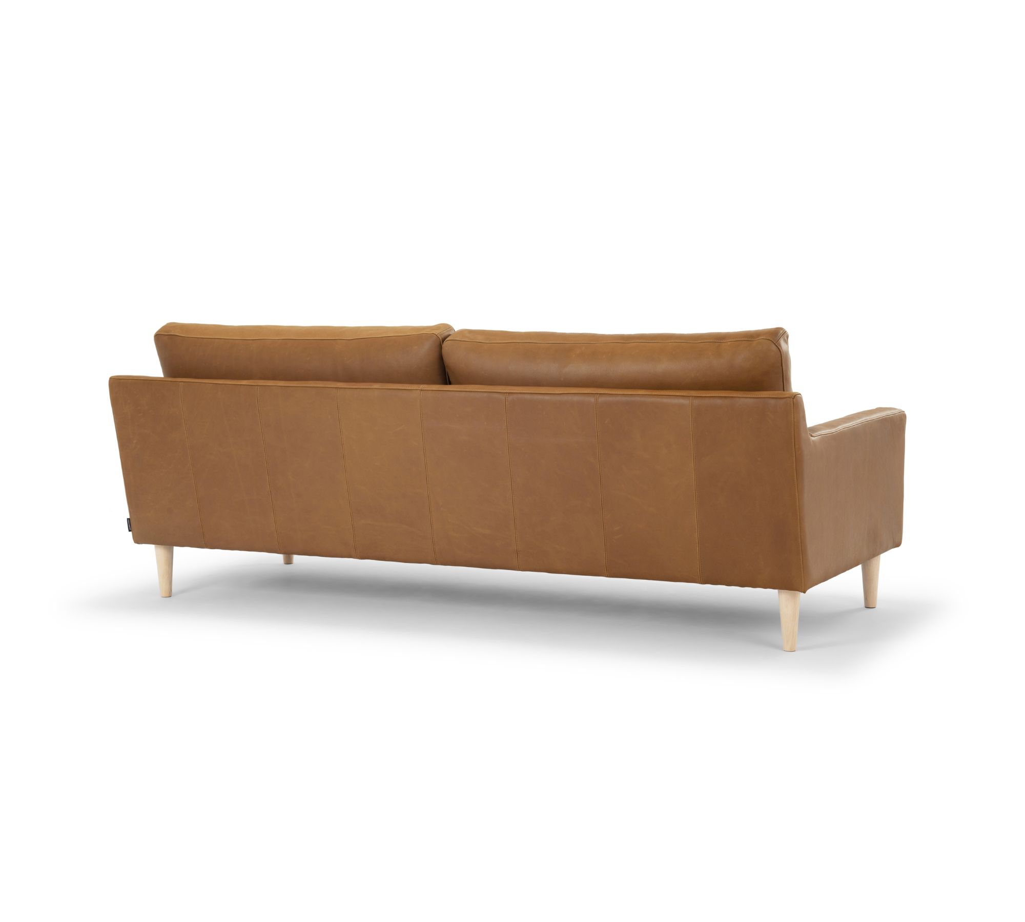 Astha Sofa 3-Sitzer Leder Bronze