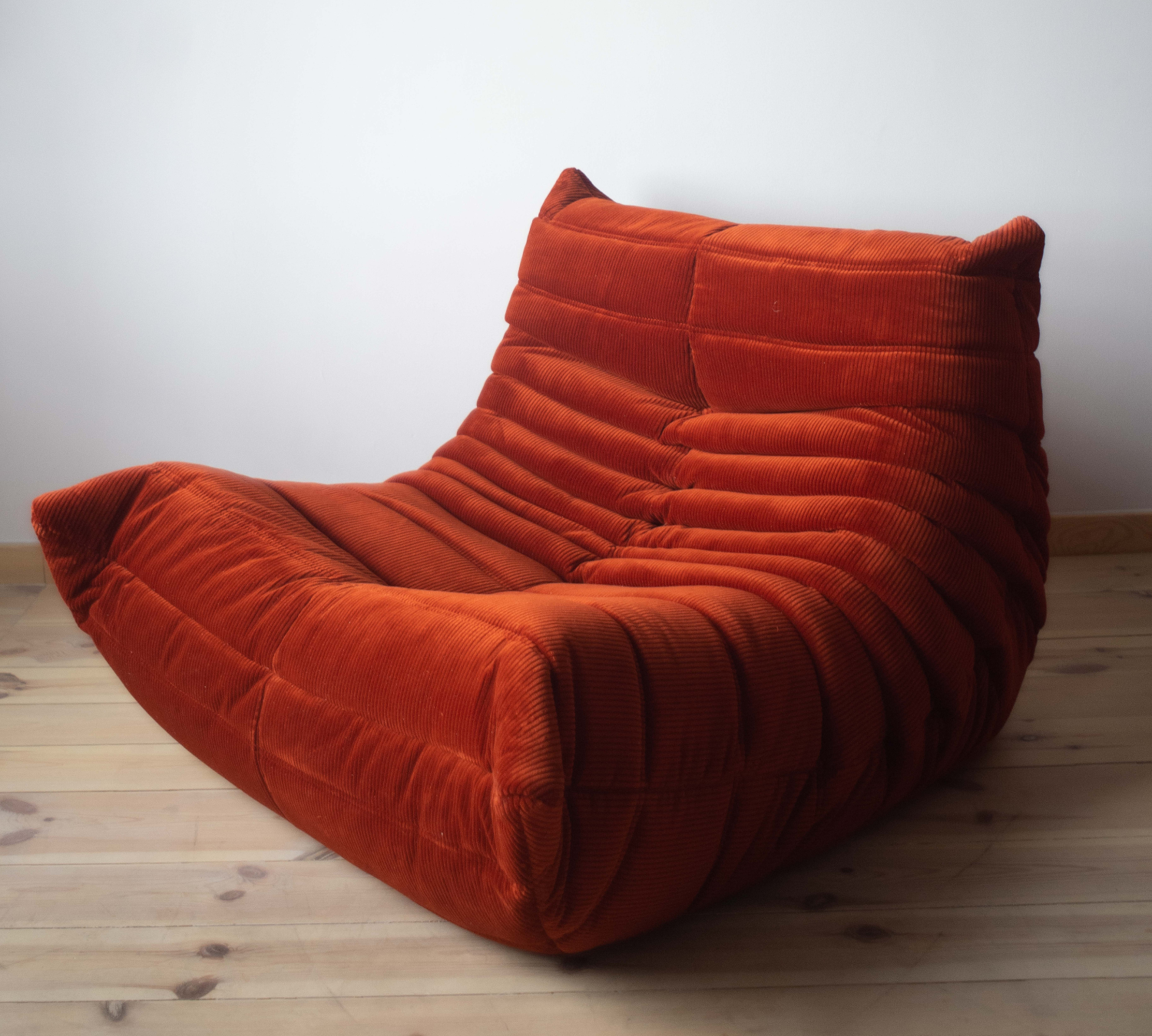 Togo Lounge Set 3-tlg. Cord Orange