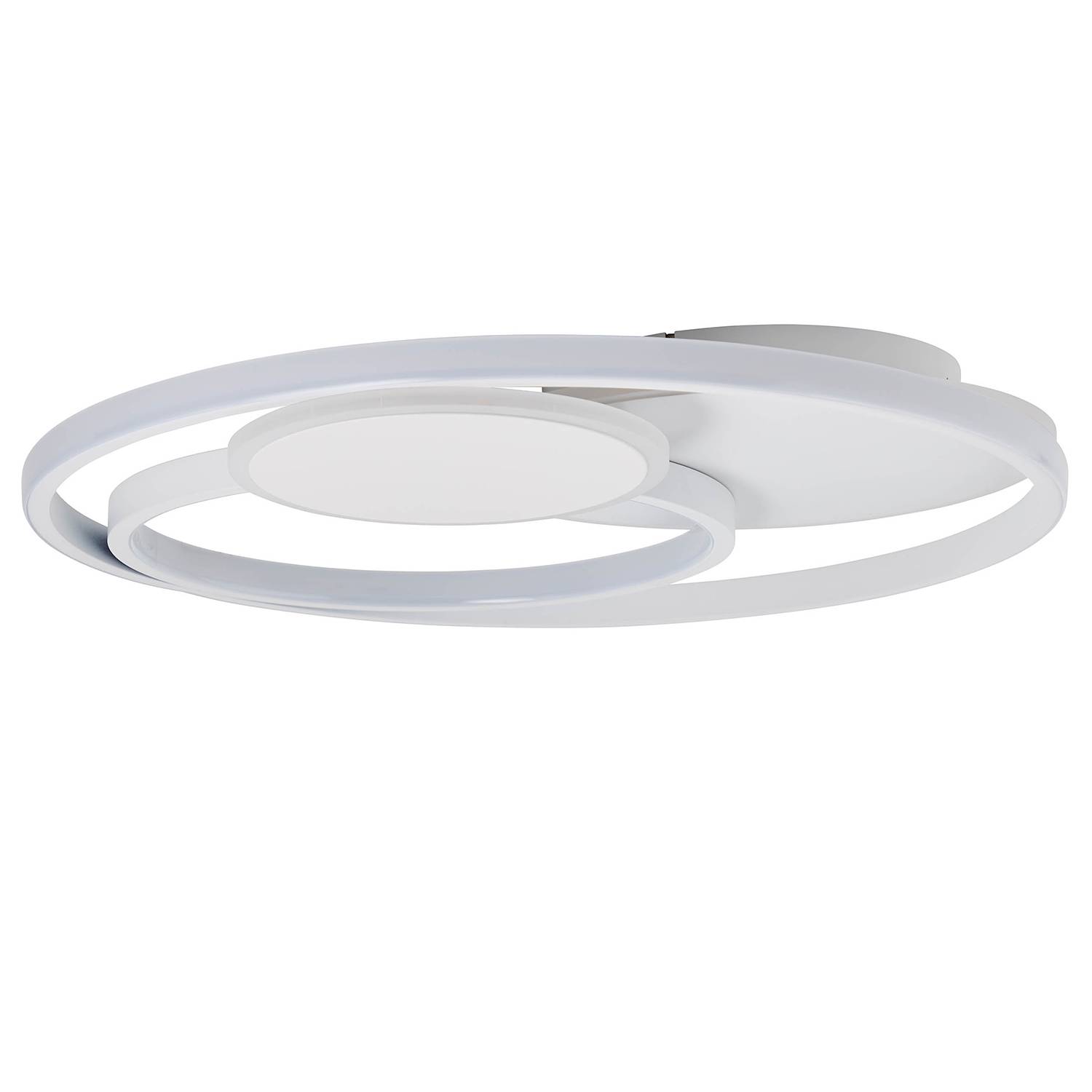 1-Flammig LED-Deckenleuchte Runda Silikon Aluminium Weiß