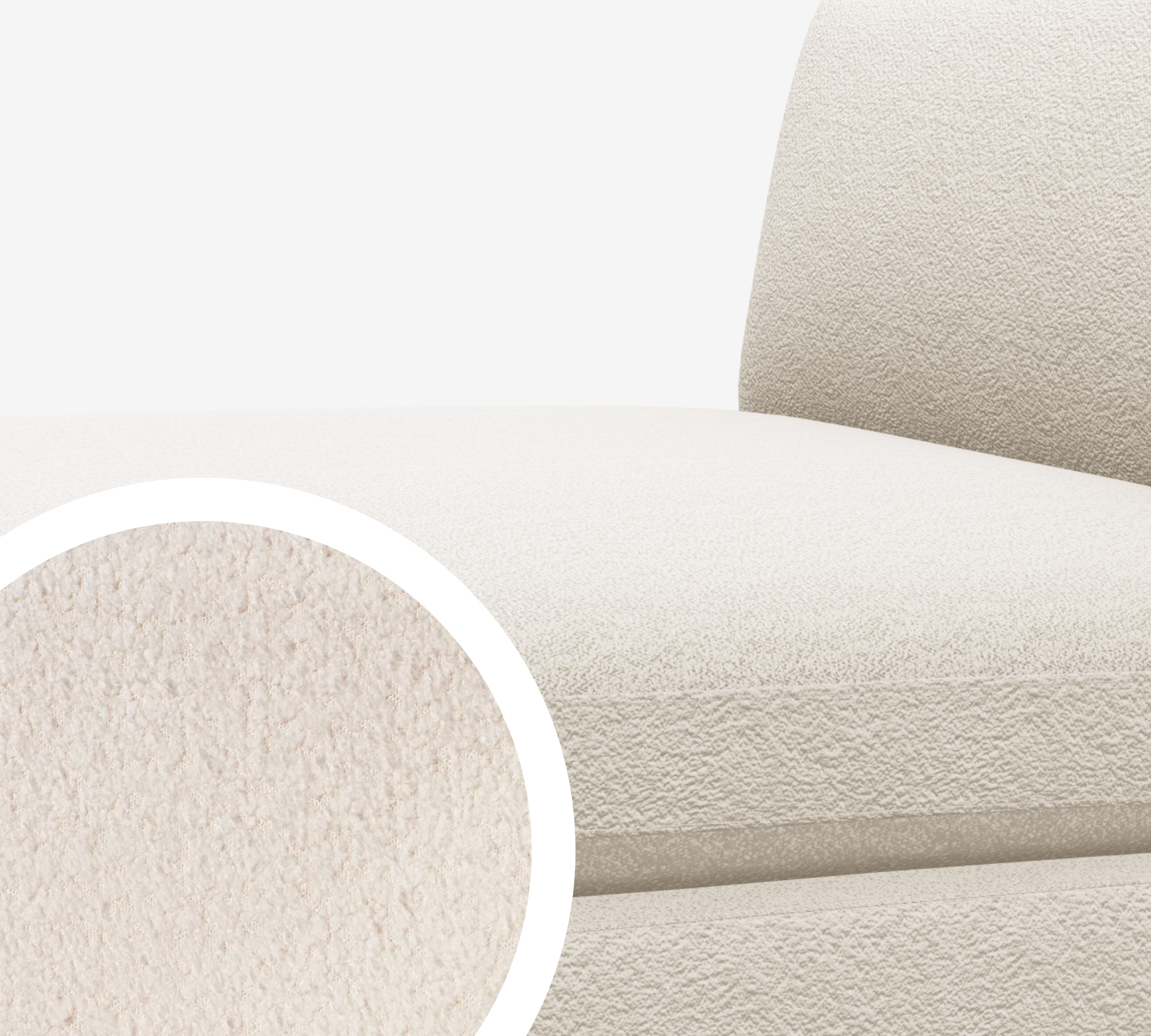 Mammuten Loveseat Sogno Creme 400