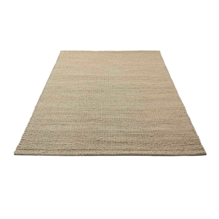 Cable Carpet Wool Felt Taupe