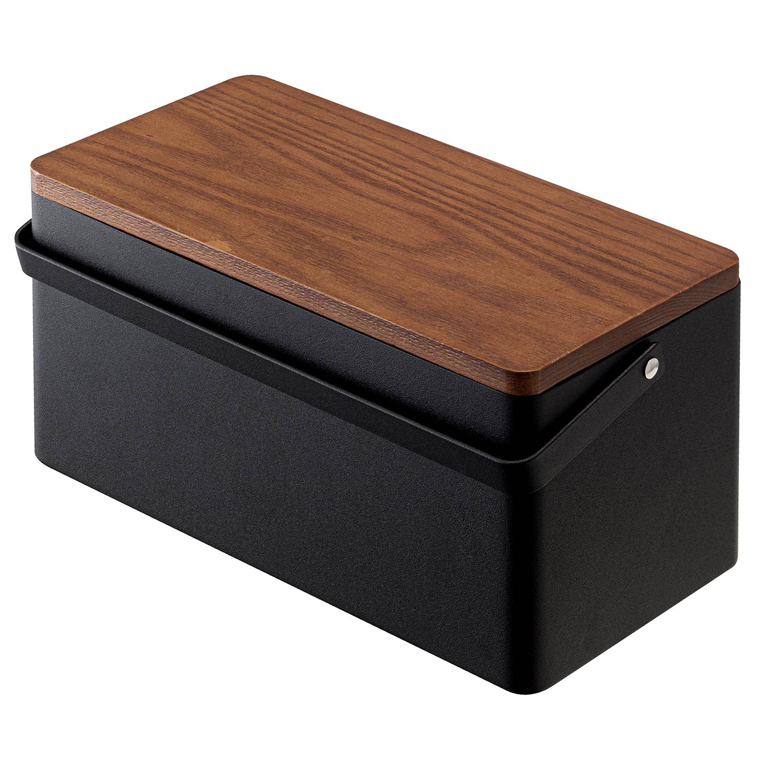 Tower Nähkasten Stahl Schwarz