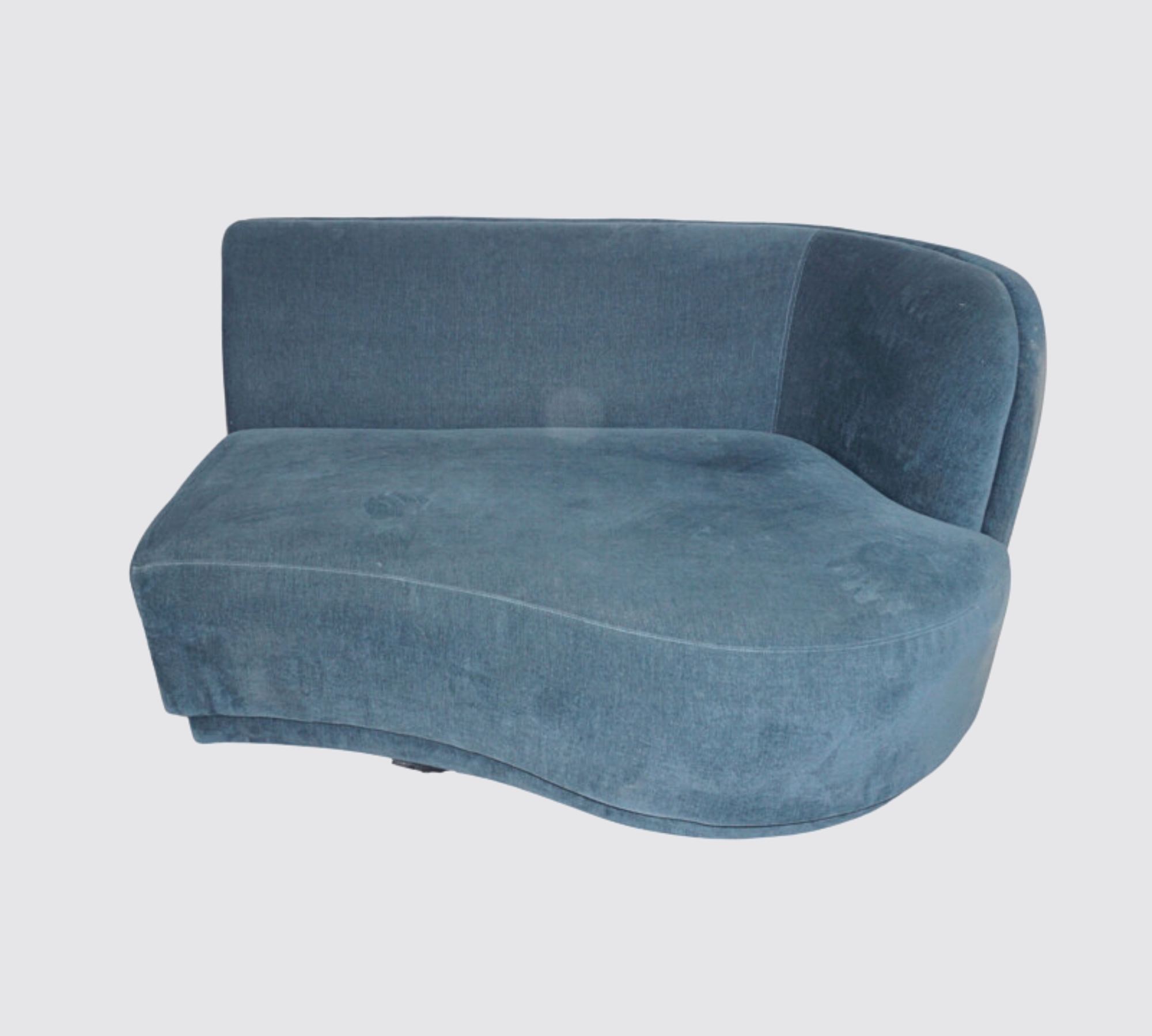 Nora 2-Sitzer Chaise Modul Rechts Danny Dusty Blue