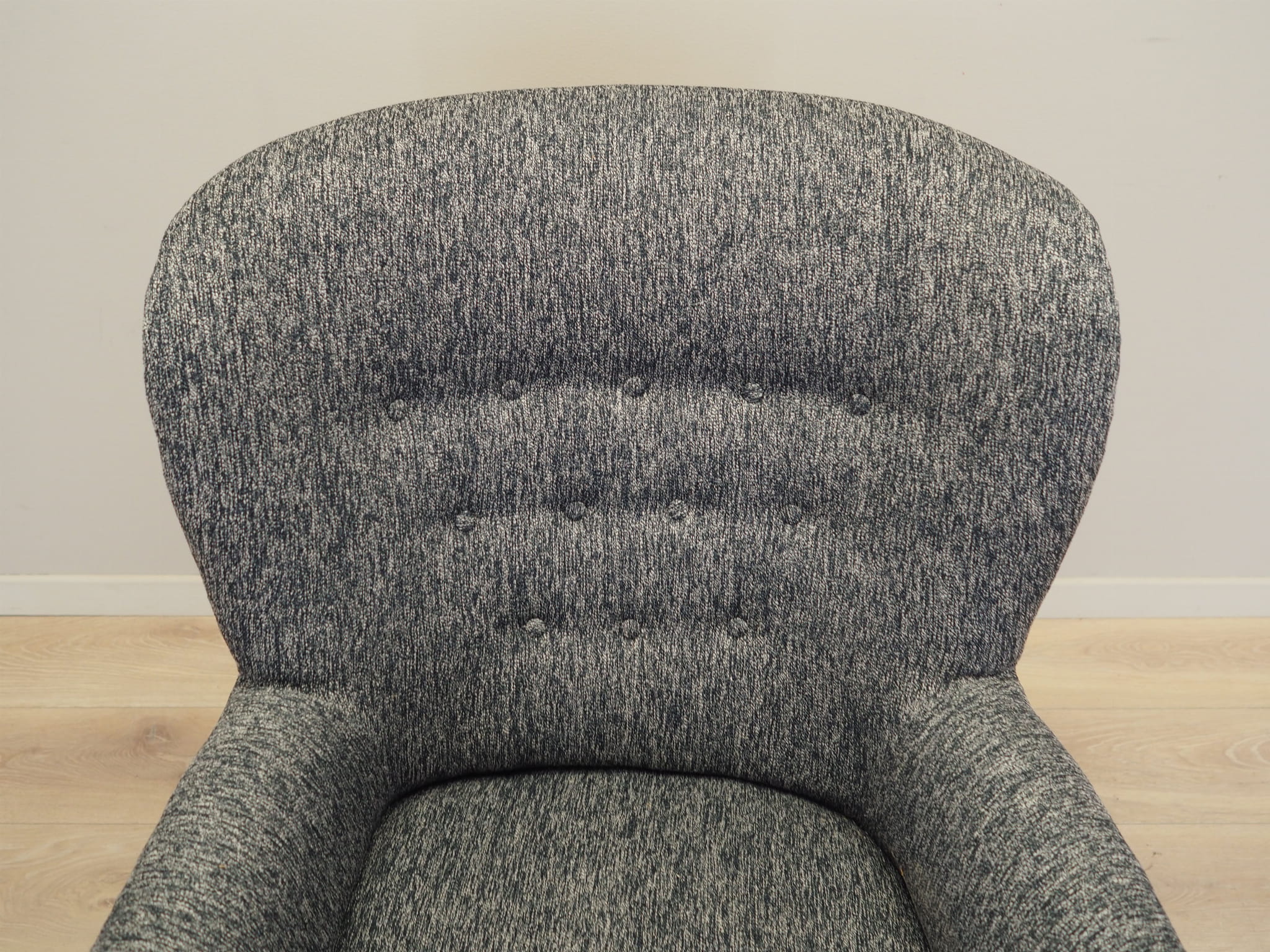 Armlehnsessel Textil Grau