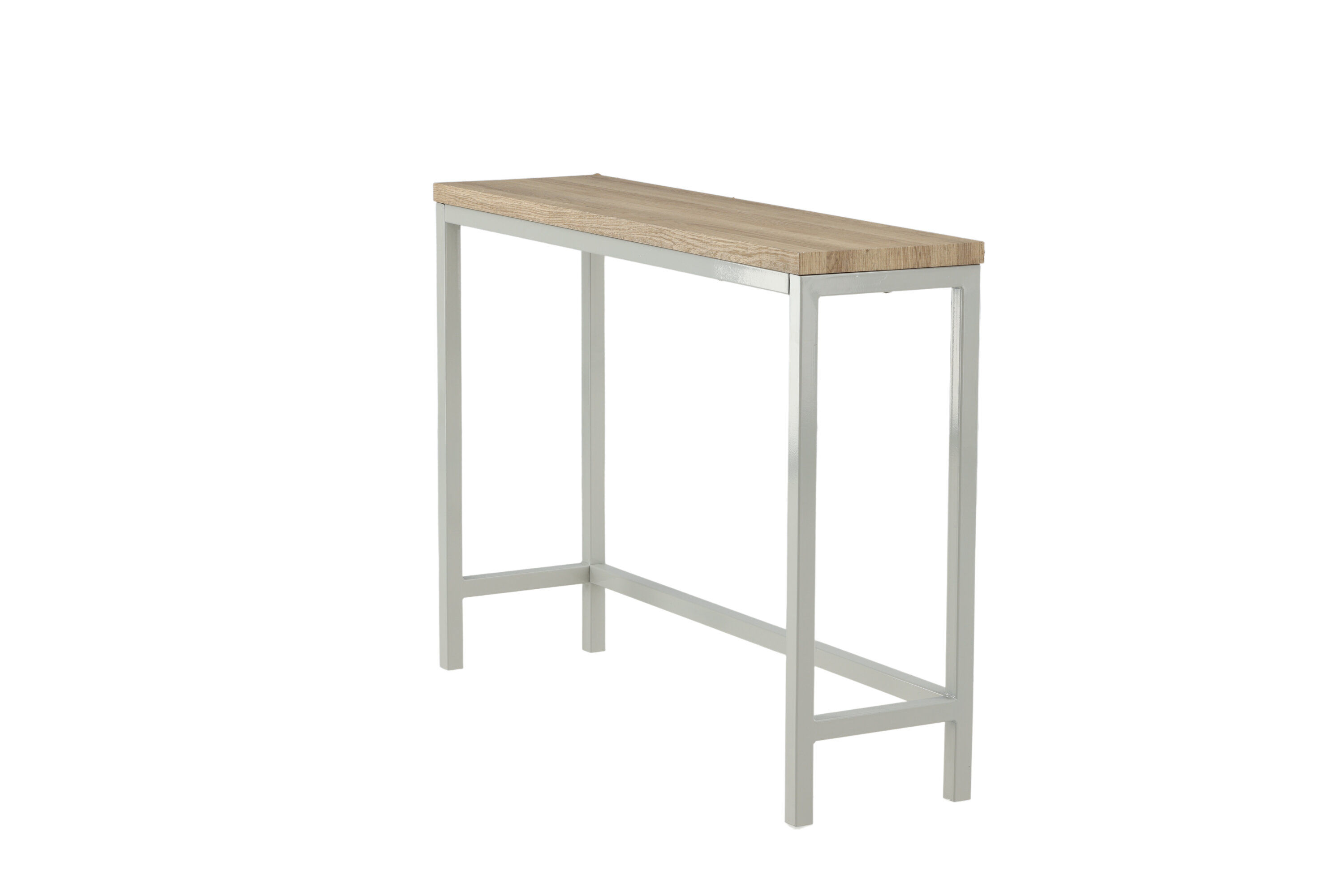 Rise Side Table Ash Wood Decor Grey