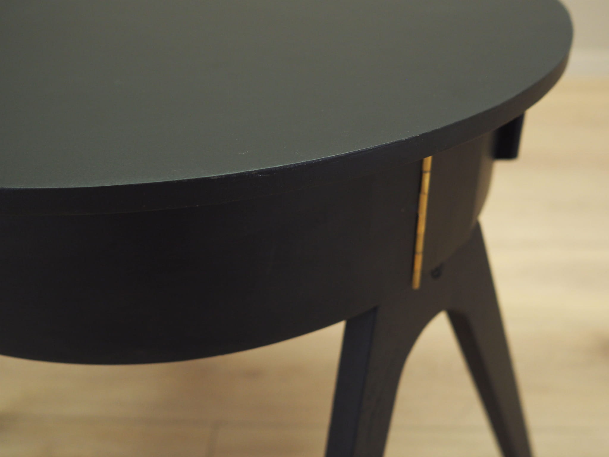 Side table wood brown 1970s