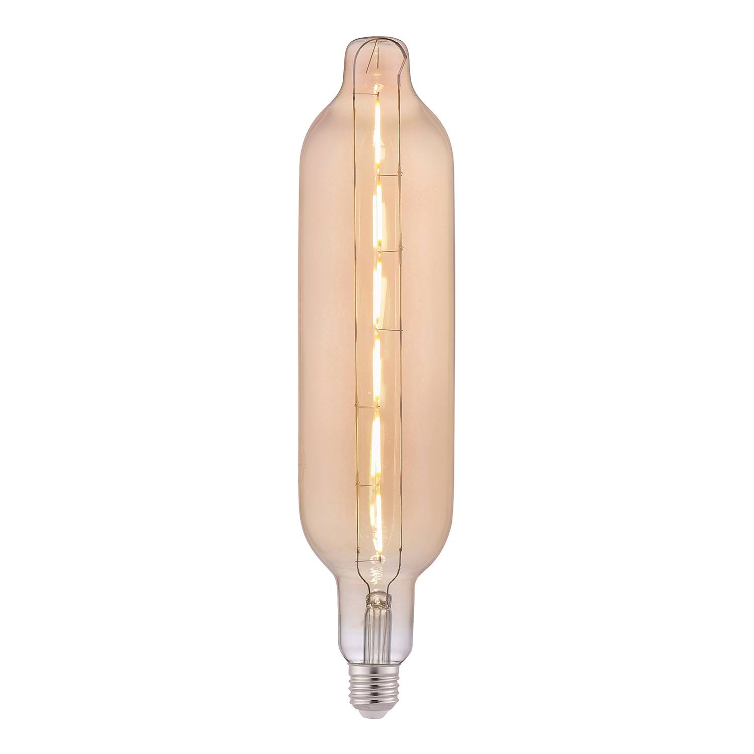 LED-Leuchtmittel DIY III Glas / Eisen 1-flammig