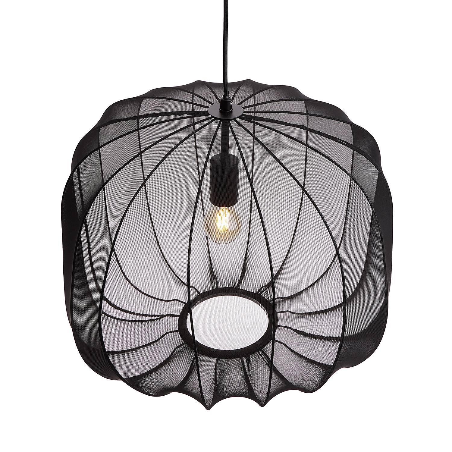 AMAL Pendant Light 1-Light Iron Black 50 cm