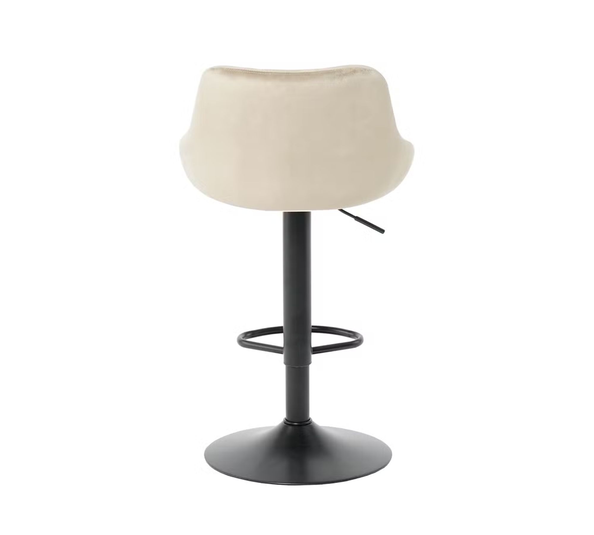 2x Bar stool Velvet Beige