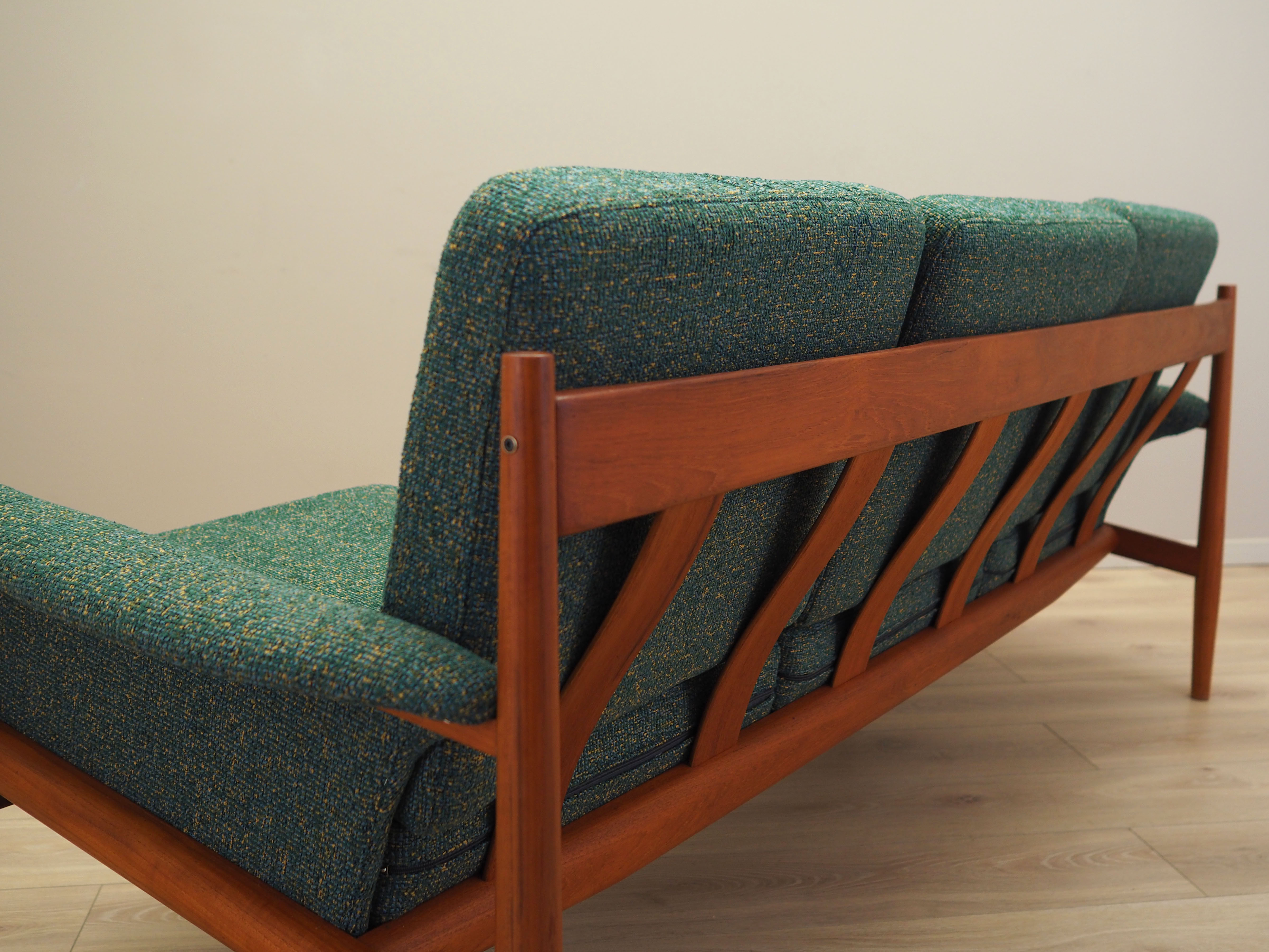 Wohnzimmer-Set Grün 1960er Jahre