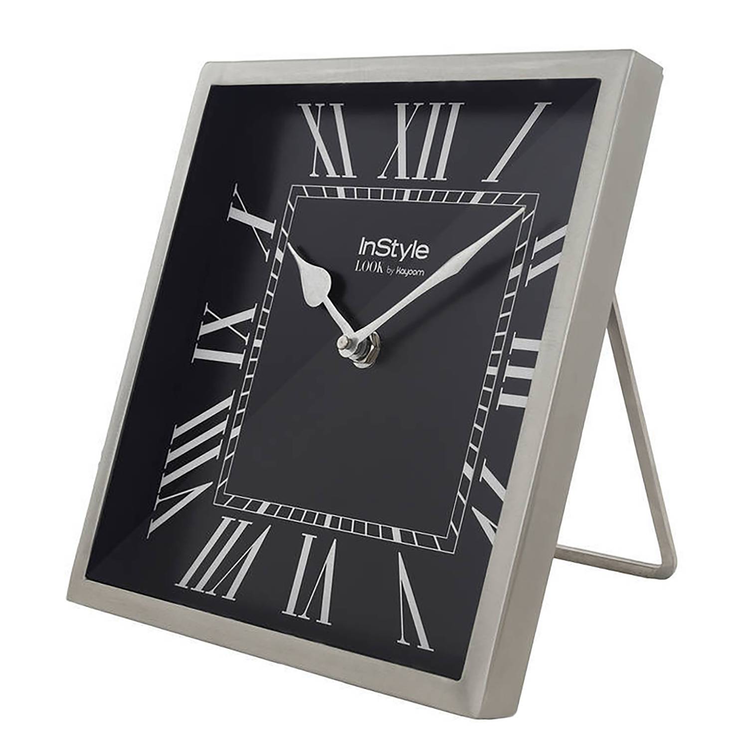 Tischuhr Era 200 Eisen Silber
