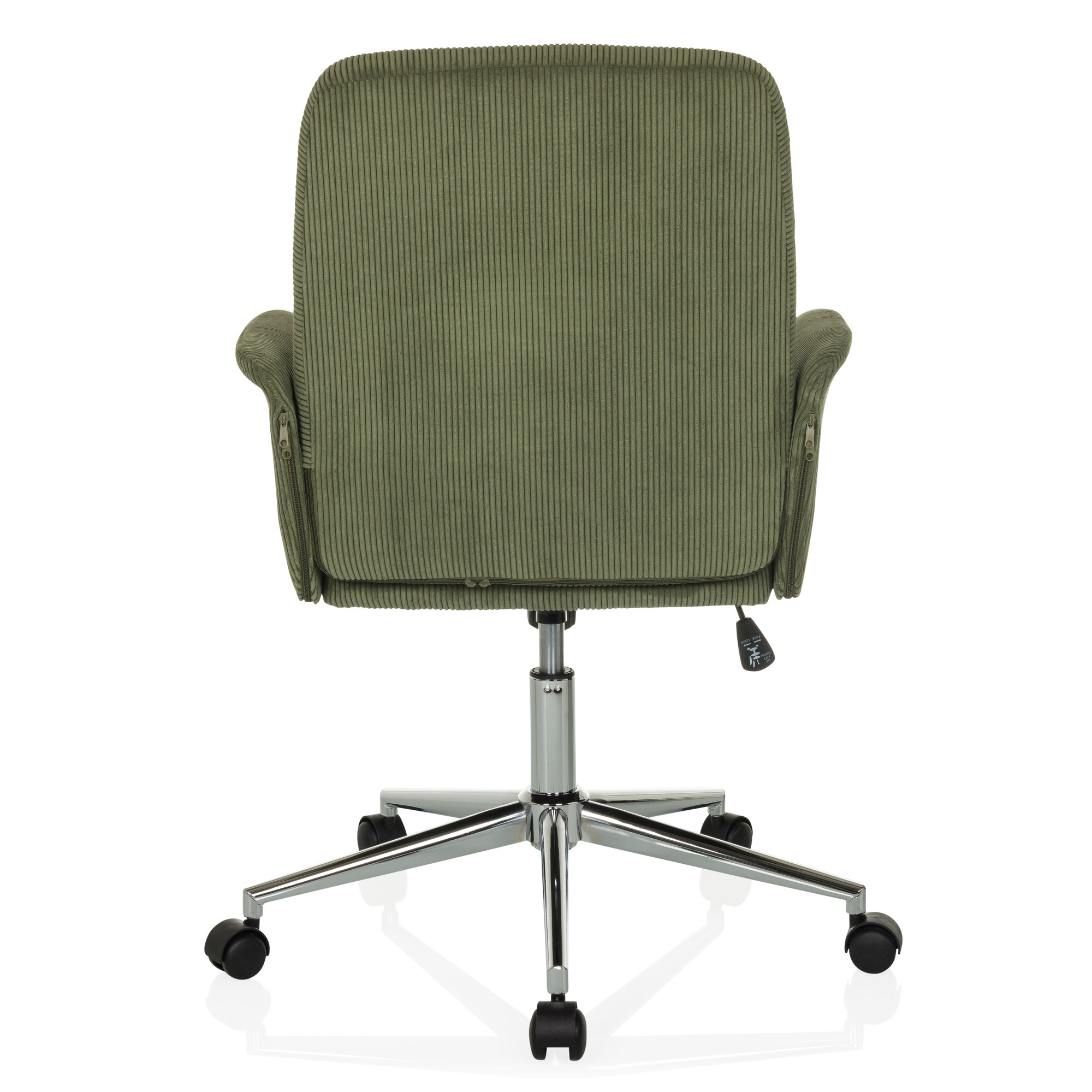 SOLAO CORD Office chair Swivel Cord-look Dark green