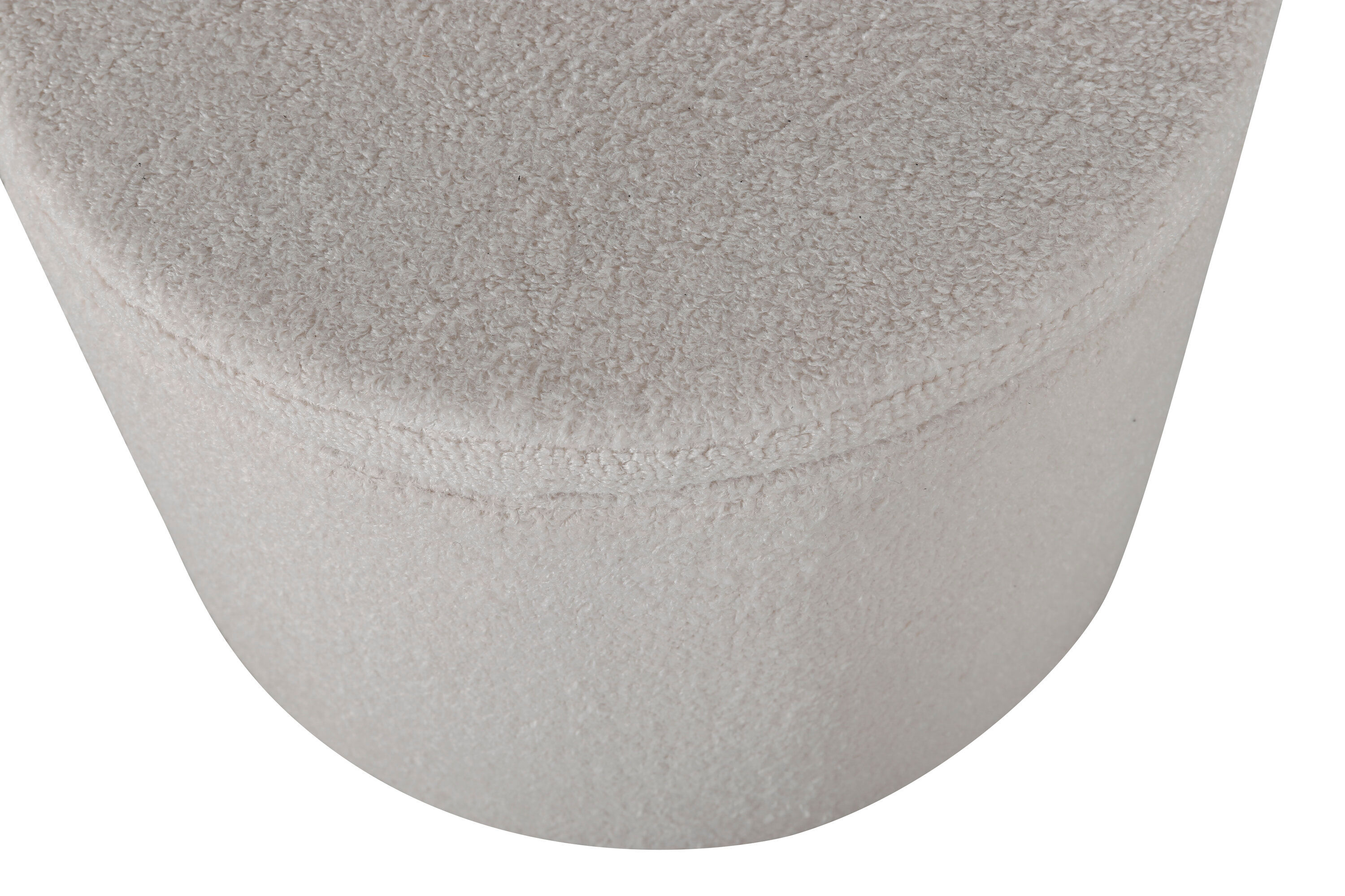 Dunken Pouf Offwhite Teddy