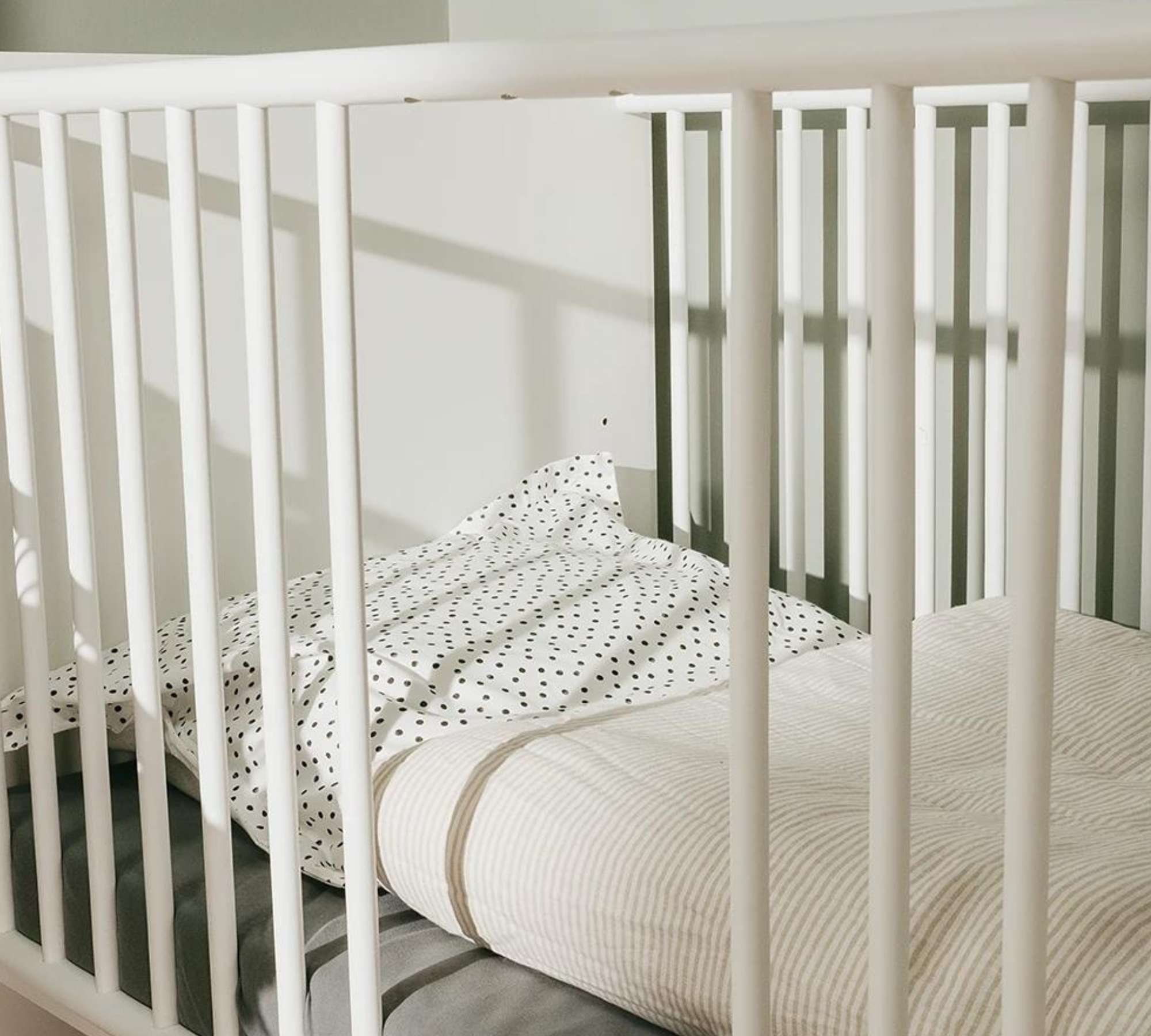 Babybett Holz Weiß 70 x 140 cm