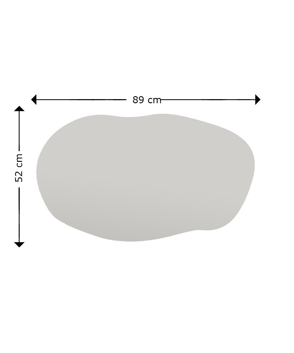 Lossa Mirror Black 52cm x 89cm