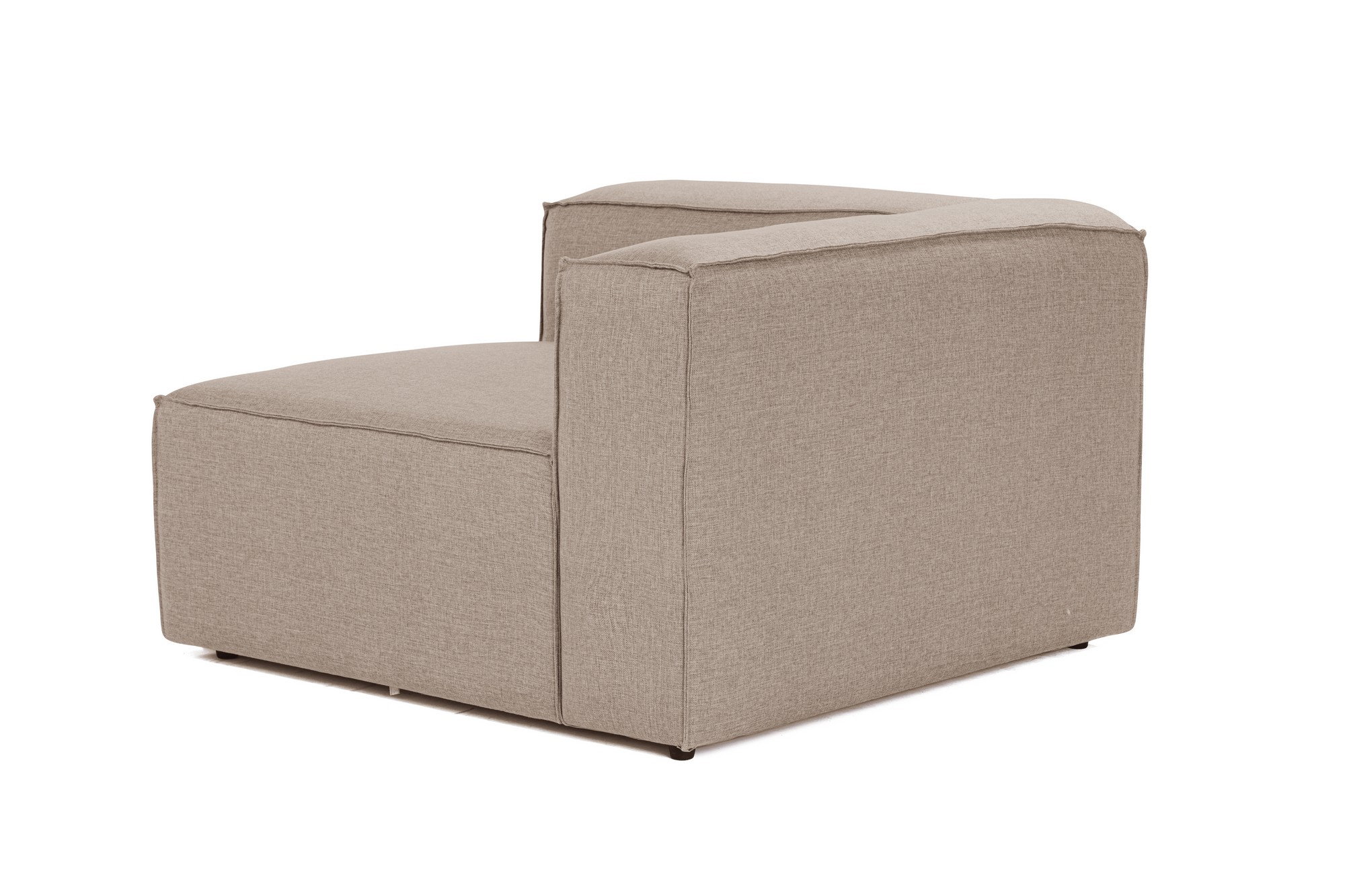 Modulsofa Rechts 1-Sitzer  Braun