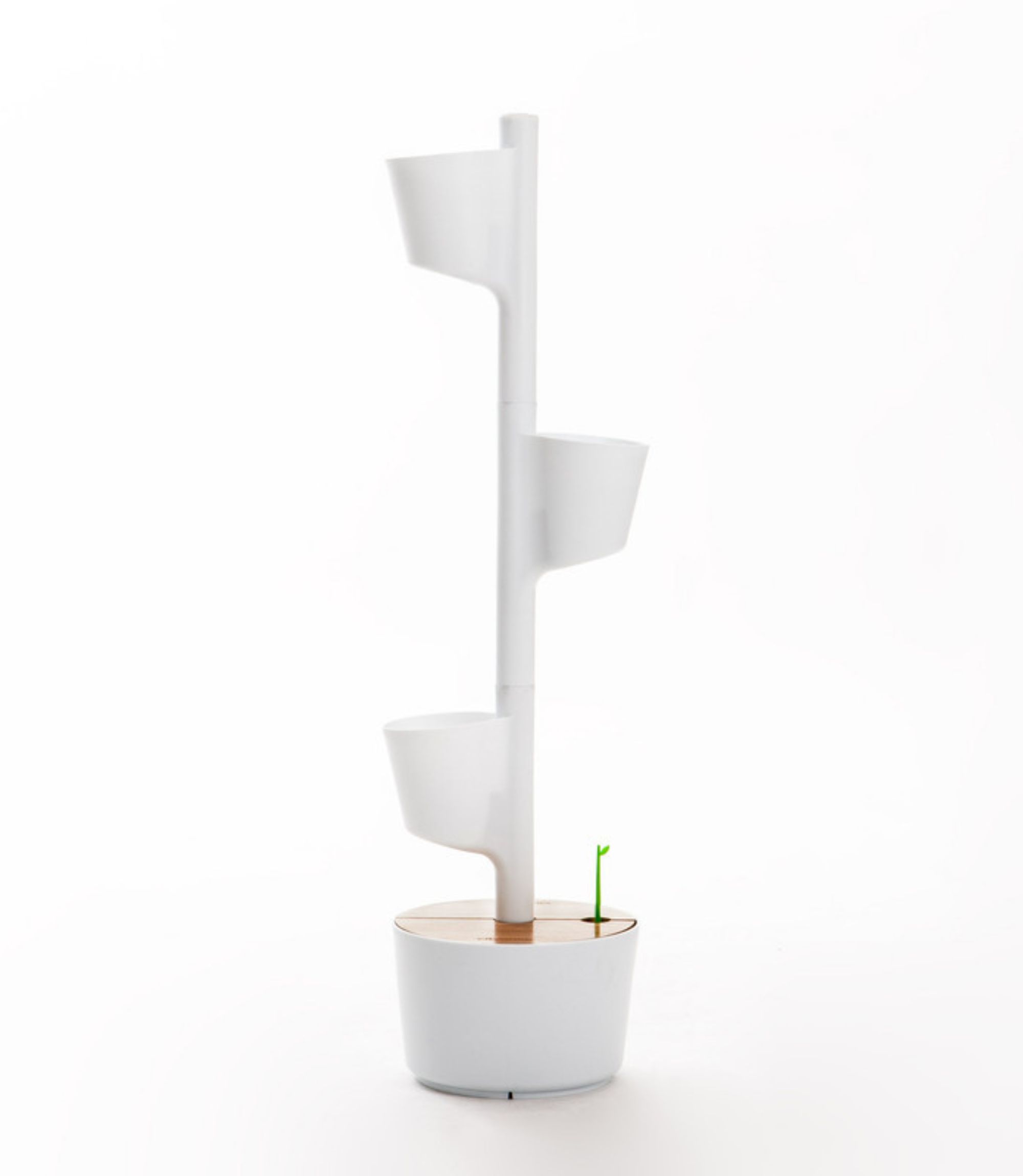 Design Award: Pflanzensystem Kiefernholz Weiß