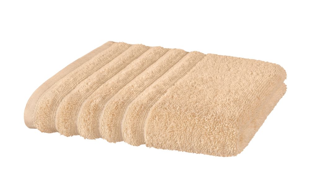 Flauschiges Handtuch Frottier Beige