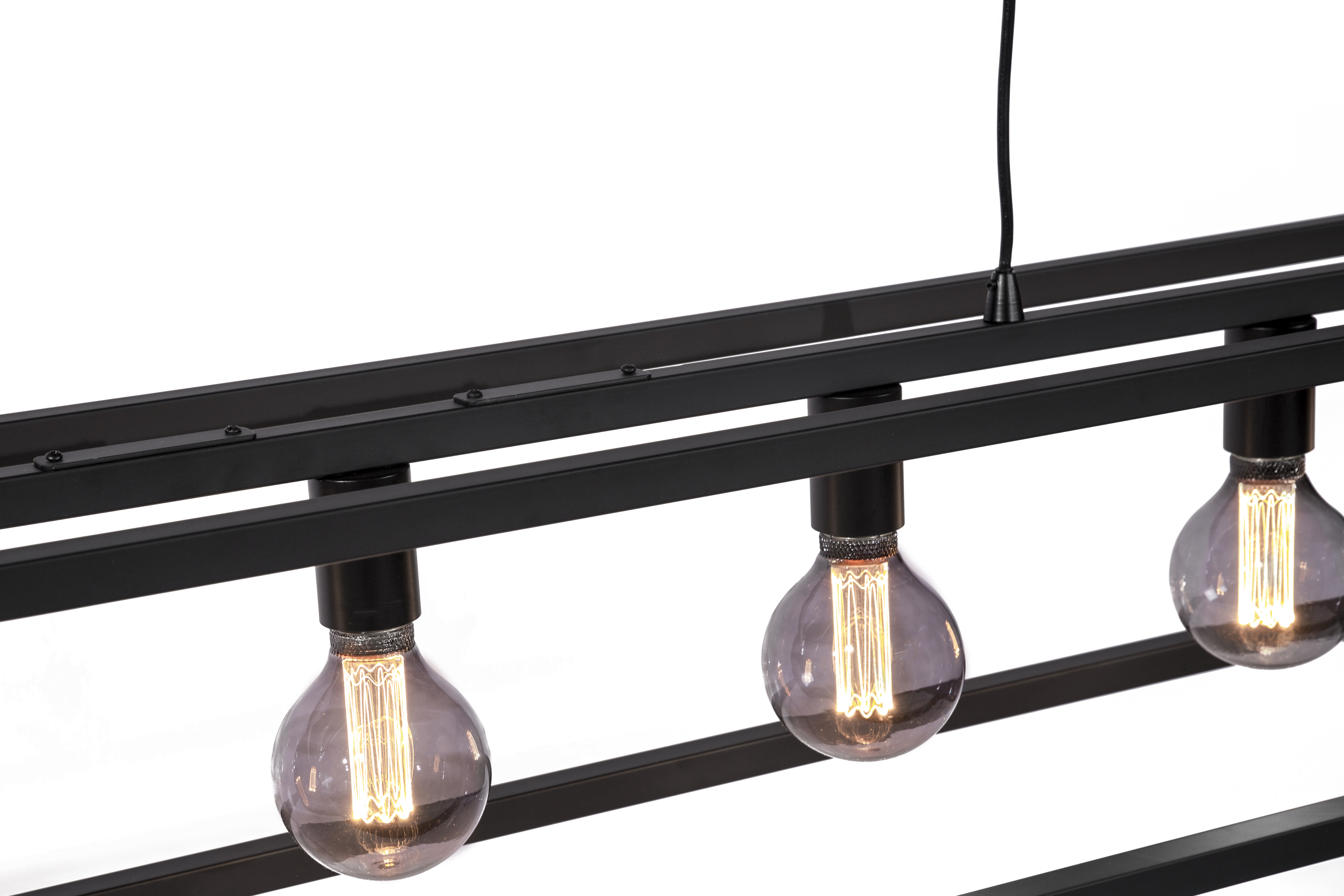 Pendant light Metal Black