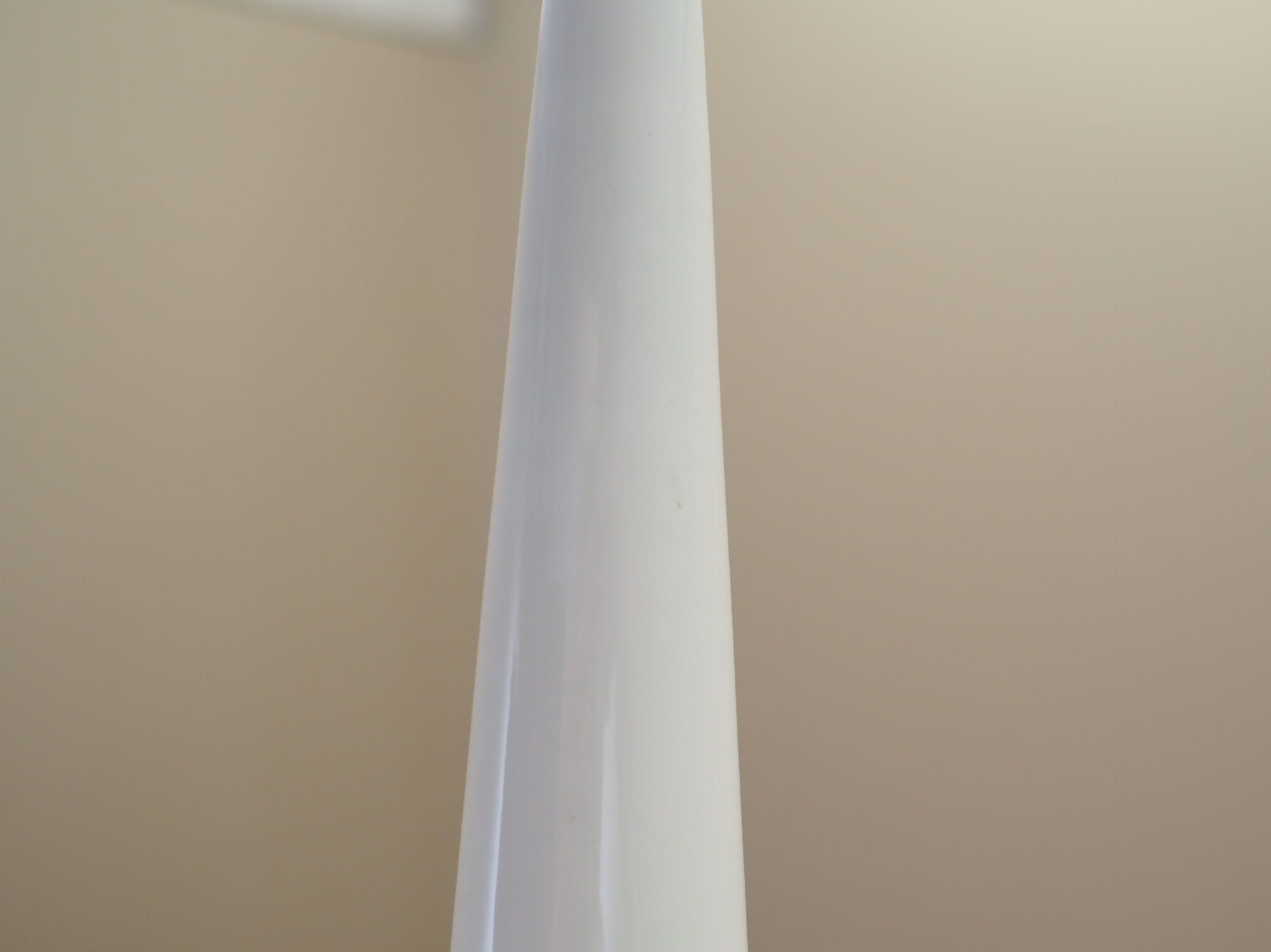 Vintage Pendant Lamp Metal White 1970s