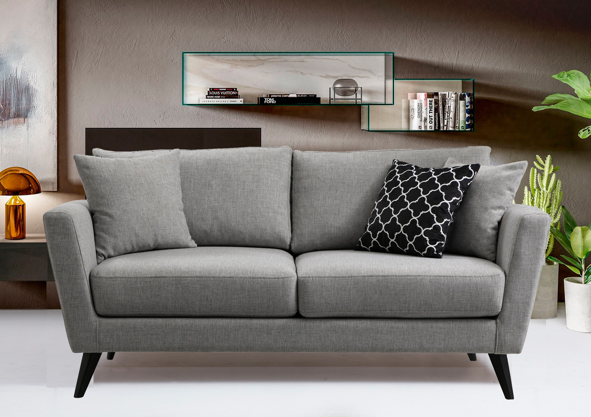 Mayorka 2-seater sofa Gray