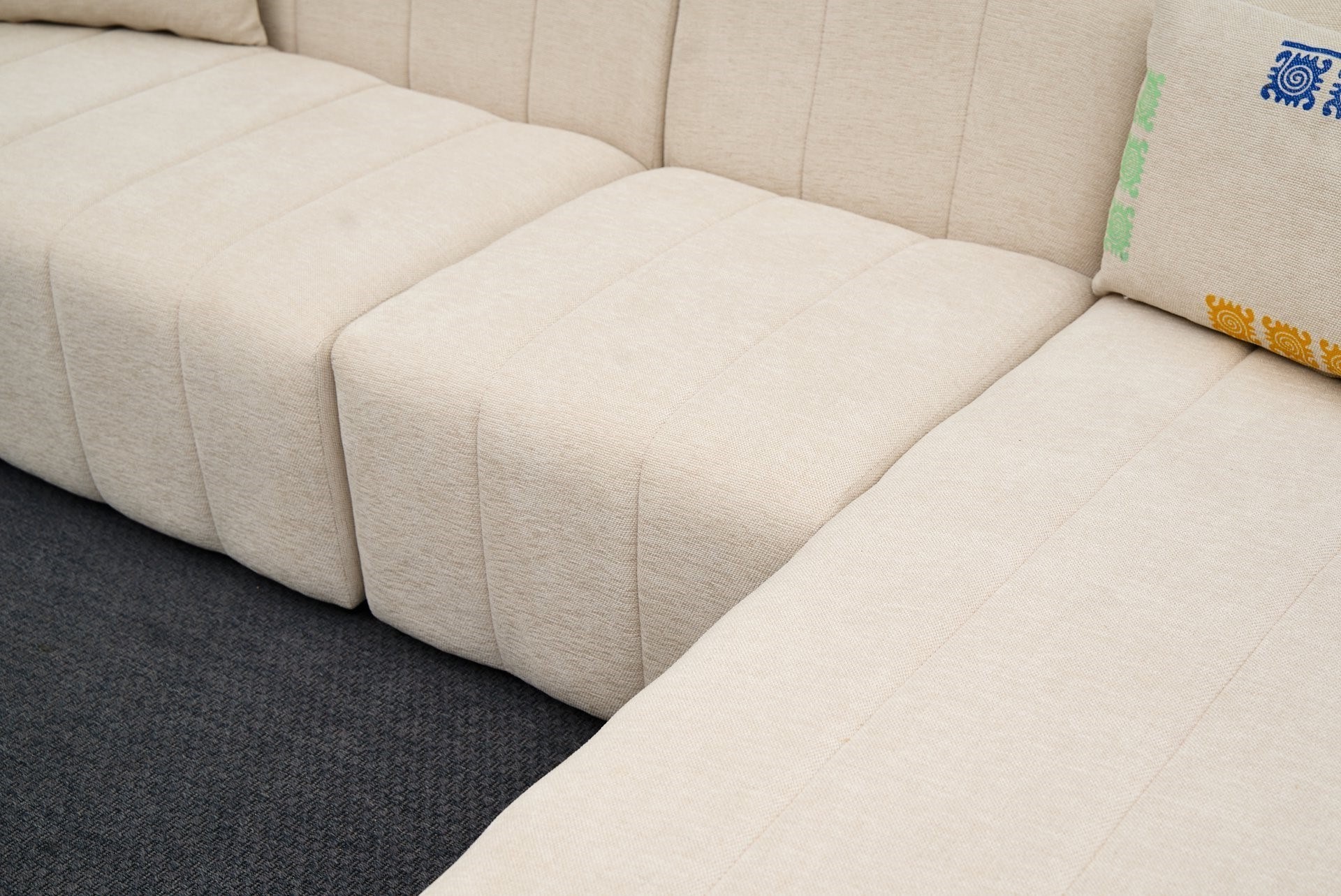 Beyza Sofa Récamiere Rechts Creme