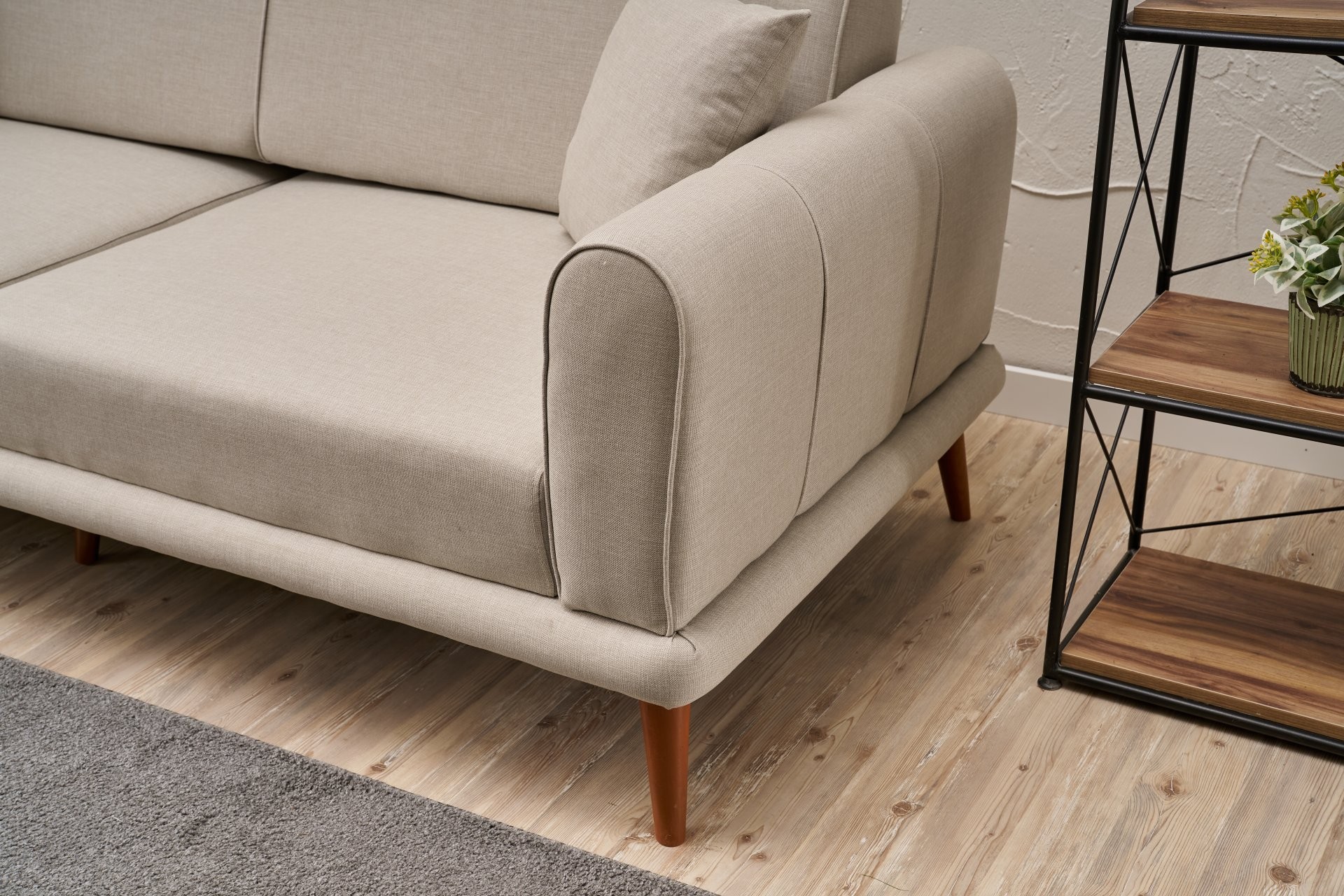 Seren Sofa 3-Sitzer Creme