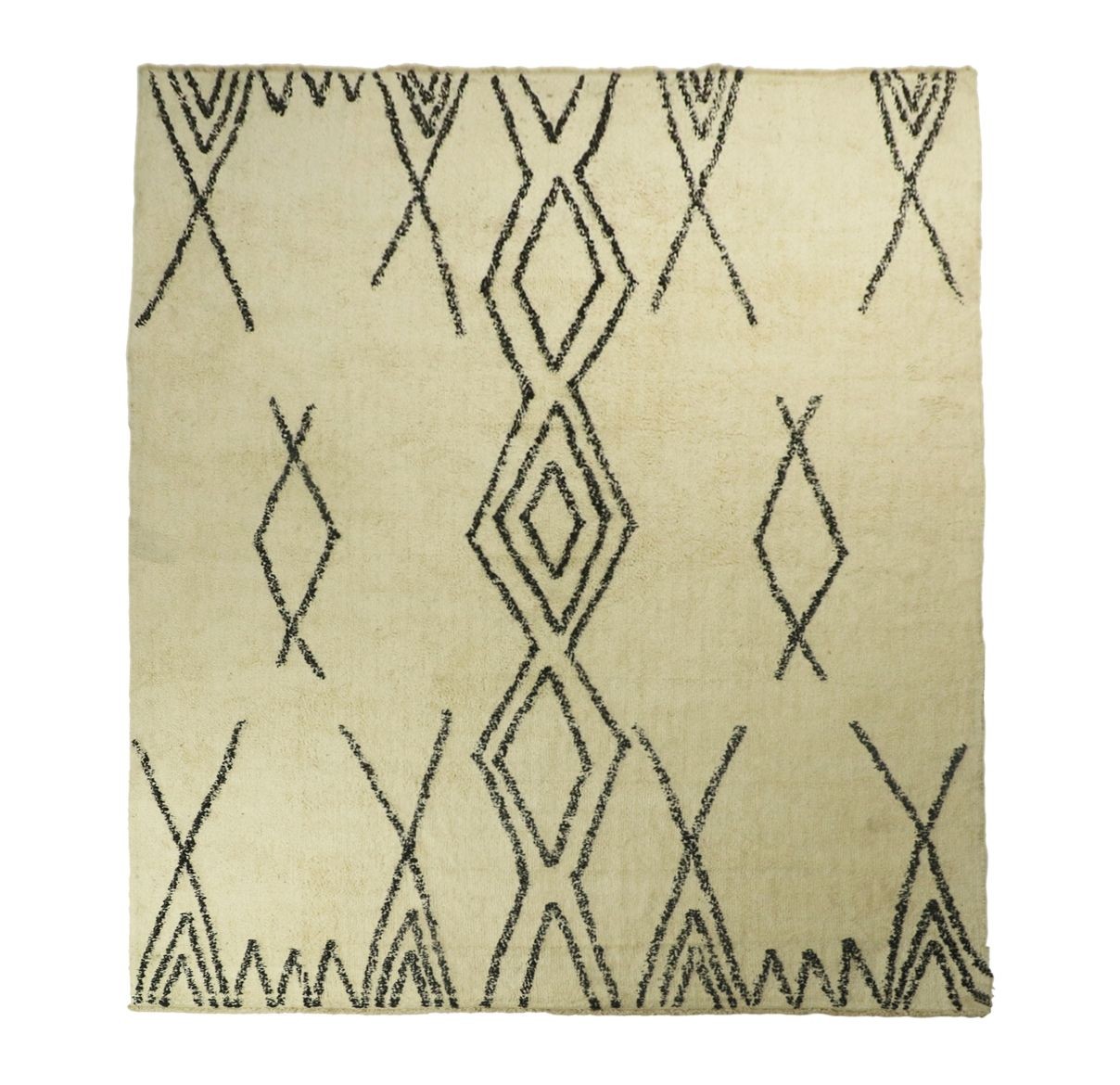 Teppich Baumwolle Beige