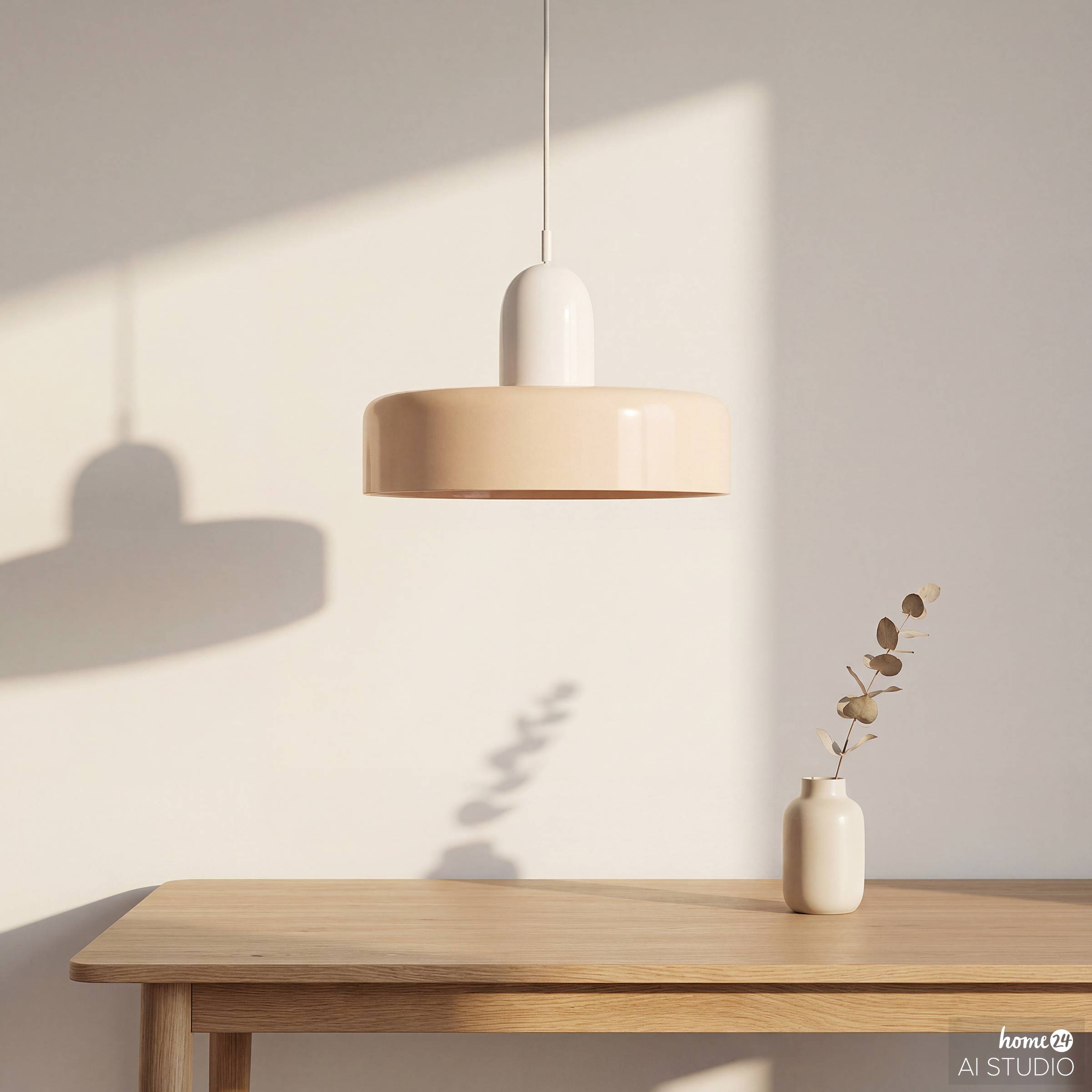 Kantha Pendelleuchte Glas Eisen Weiß