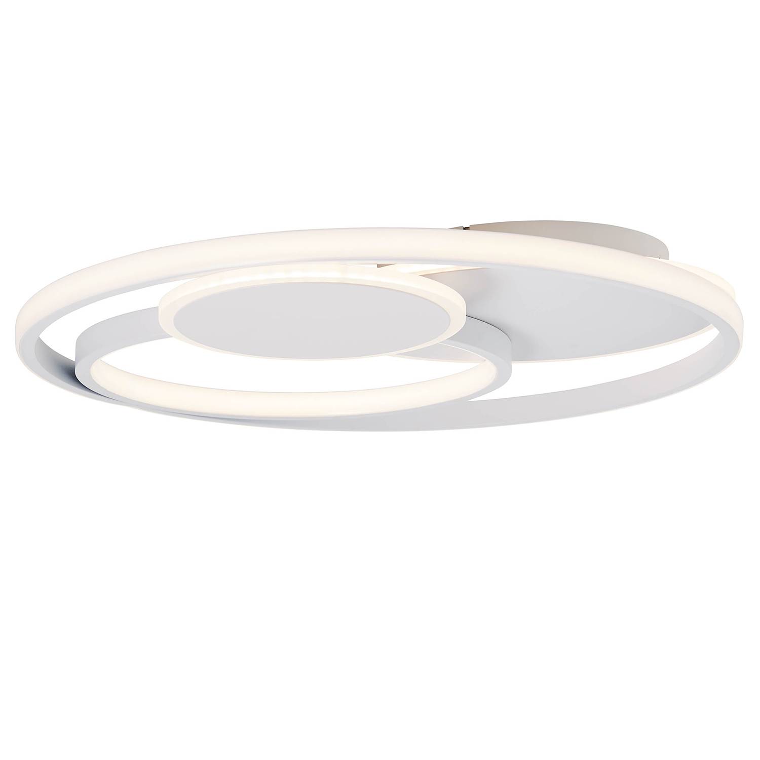 1-Flammig LED-Deckenleuchte Runda Silikon Aluminium Weiß