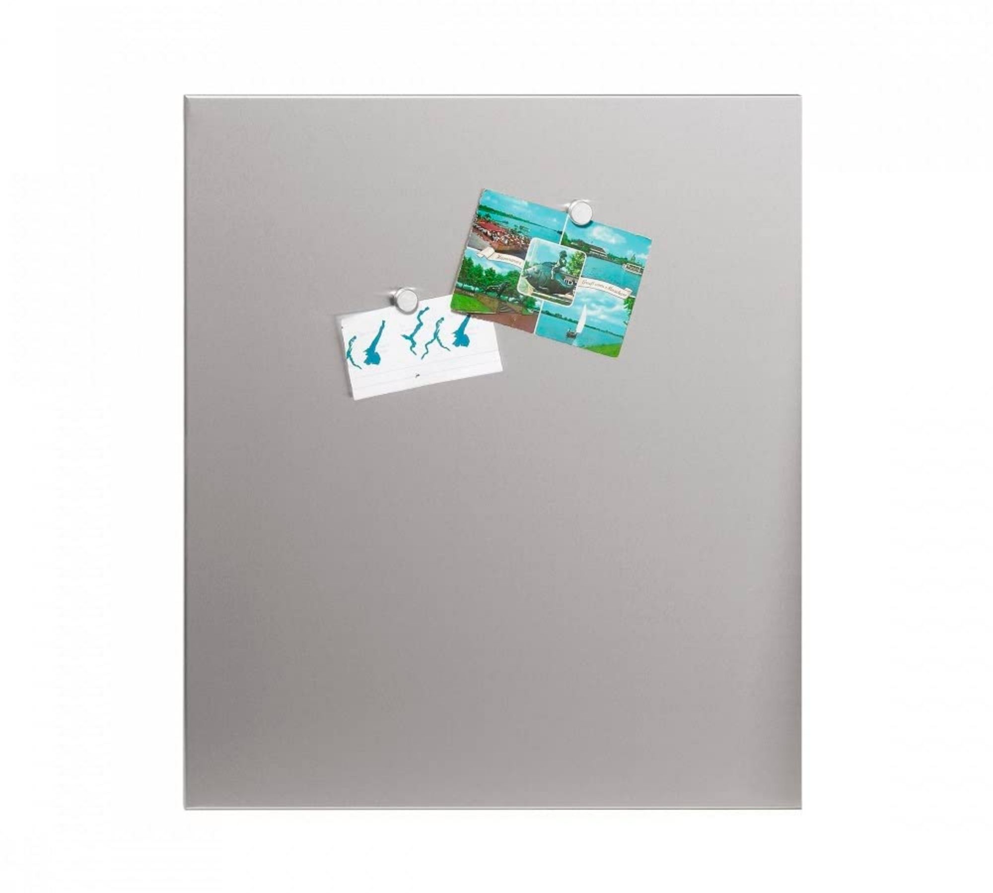 Muro Magnettafel Edelstahl Matt 50 x 60 cm