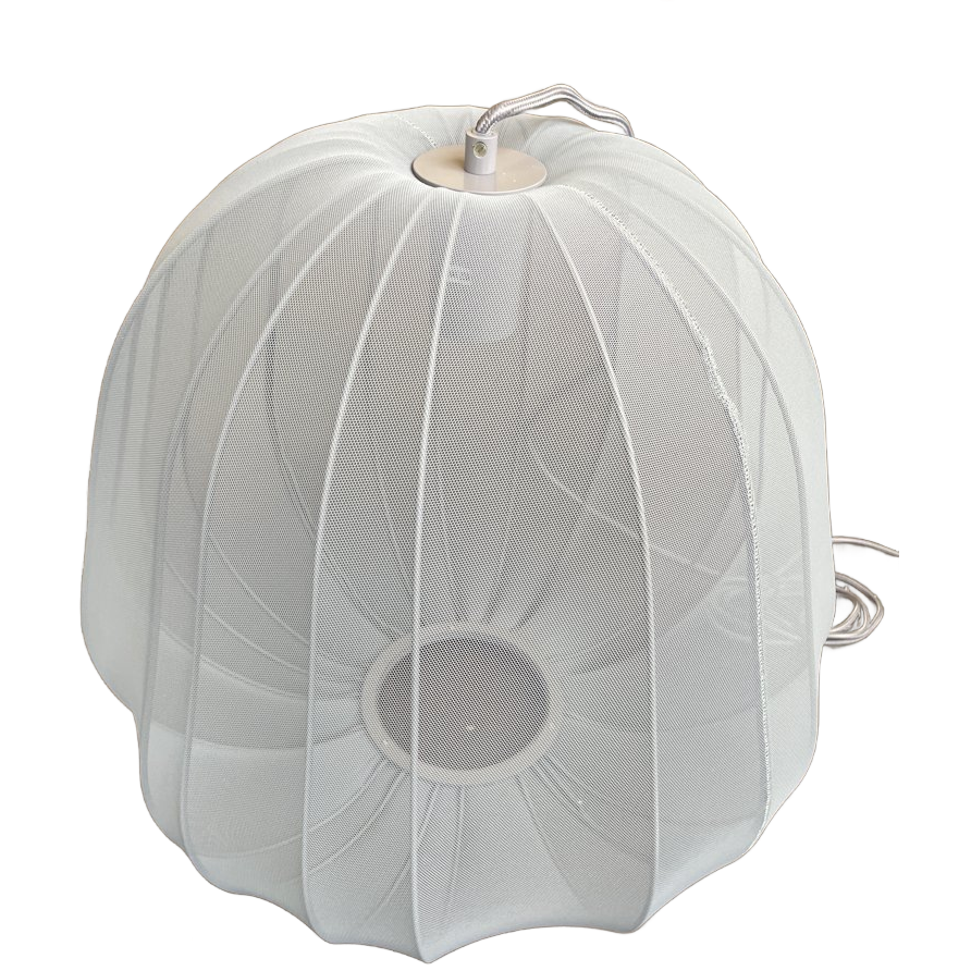 Ballon Hängelampe Ø57cm Grau