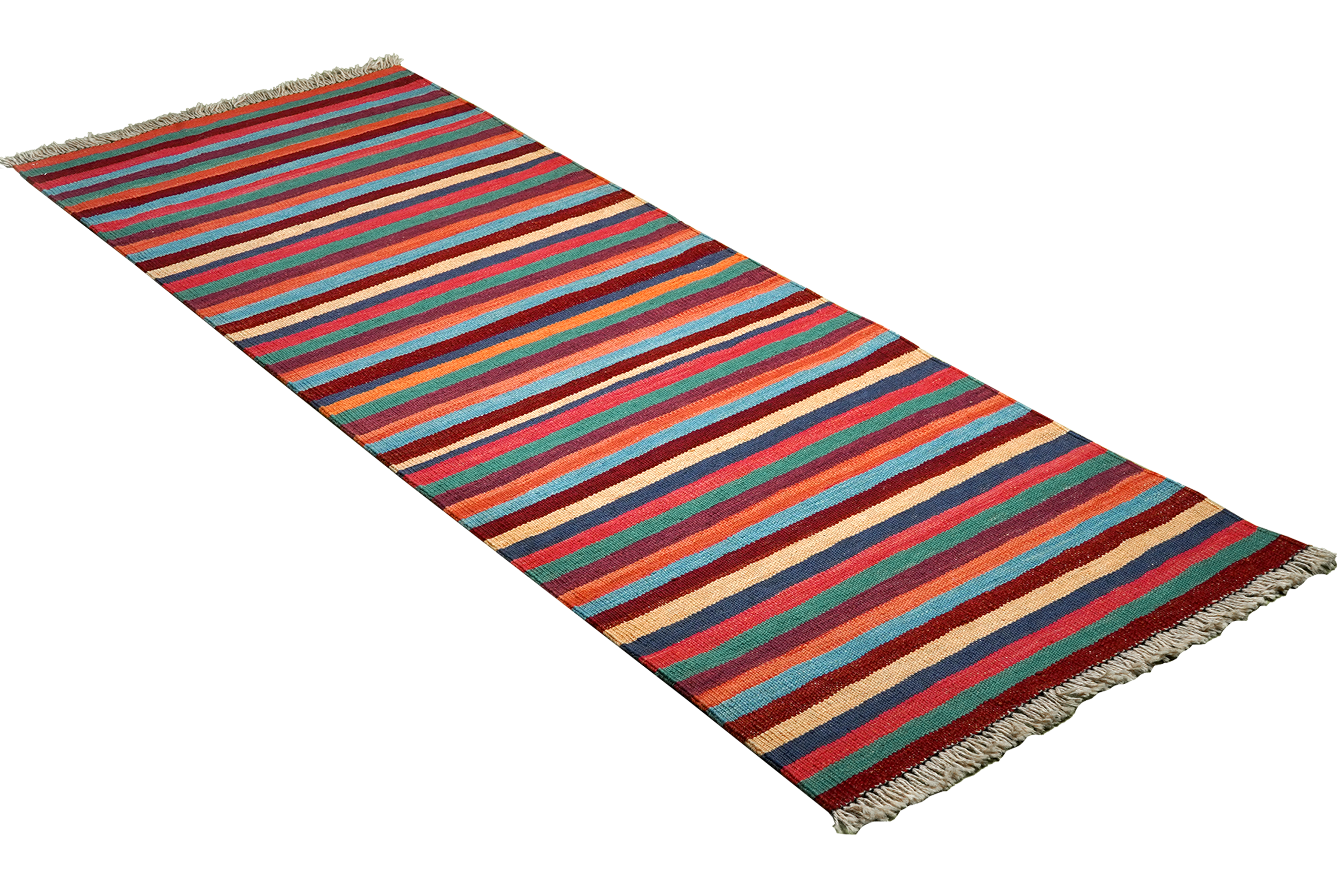 Kilim Gashgai Teppich Mehrfarbig