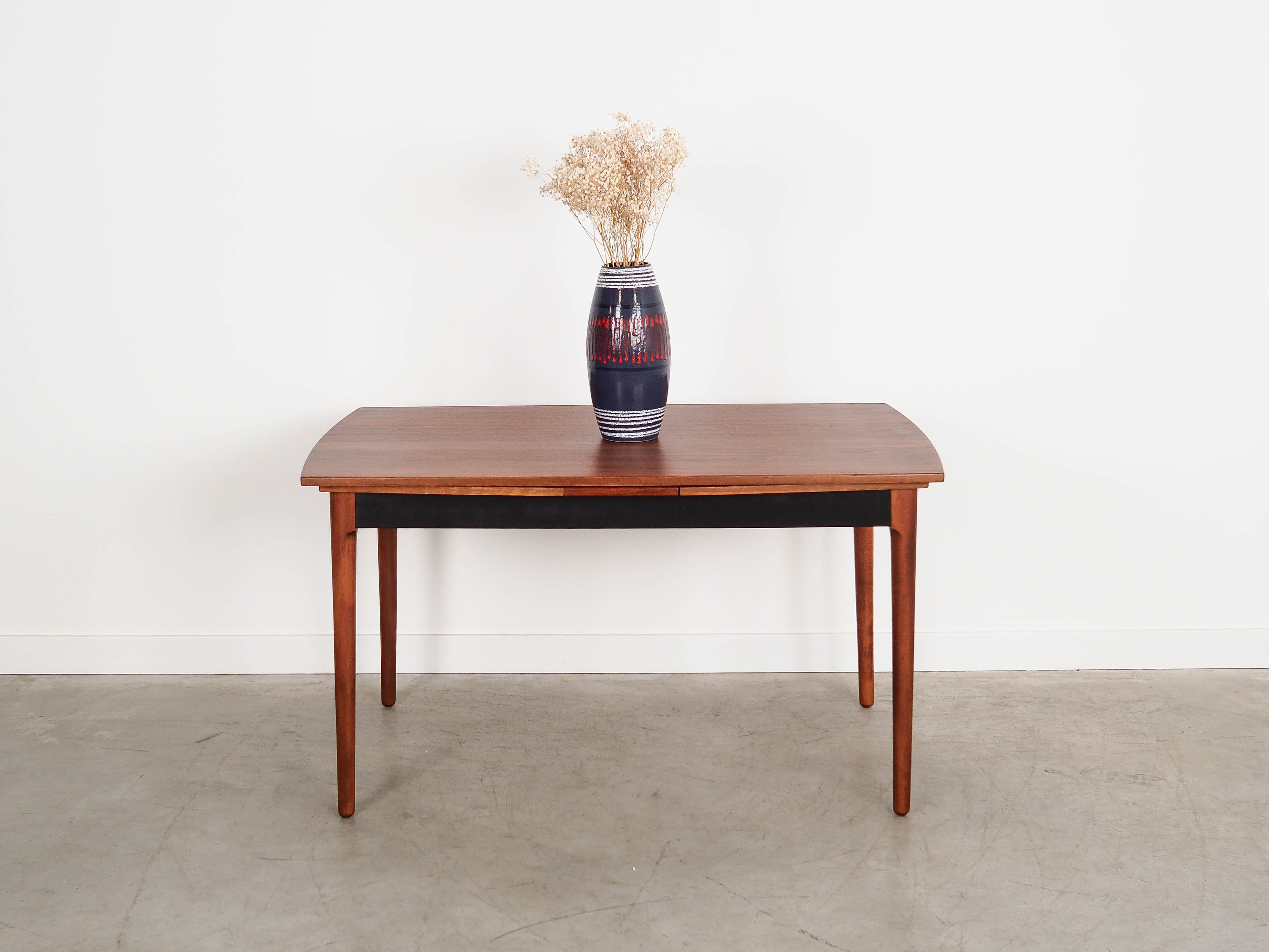 Walnut table Brown 1970s