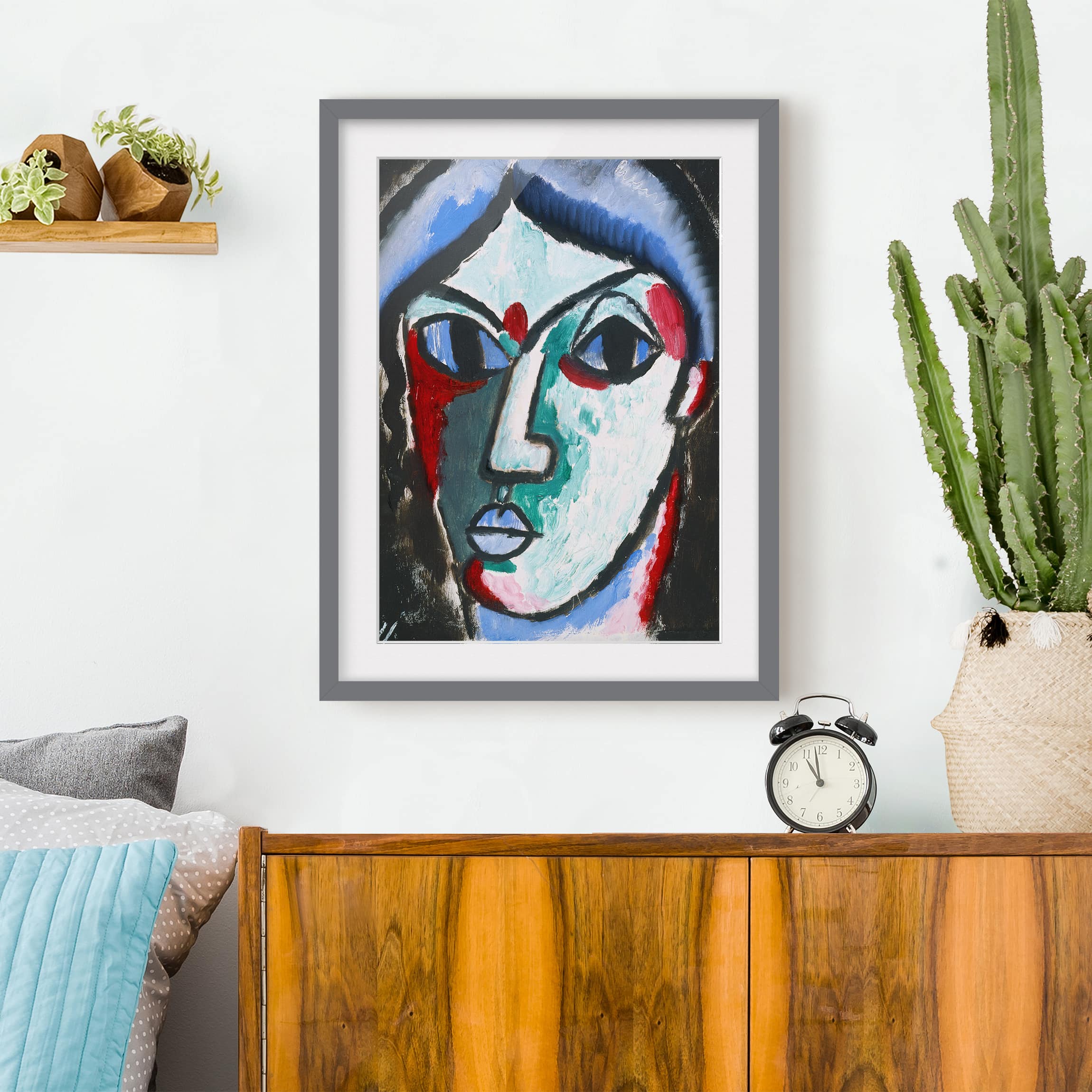 Bild Portrait eines Mannes III 30 x 40 x 2 cm