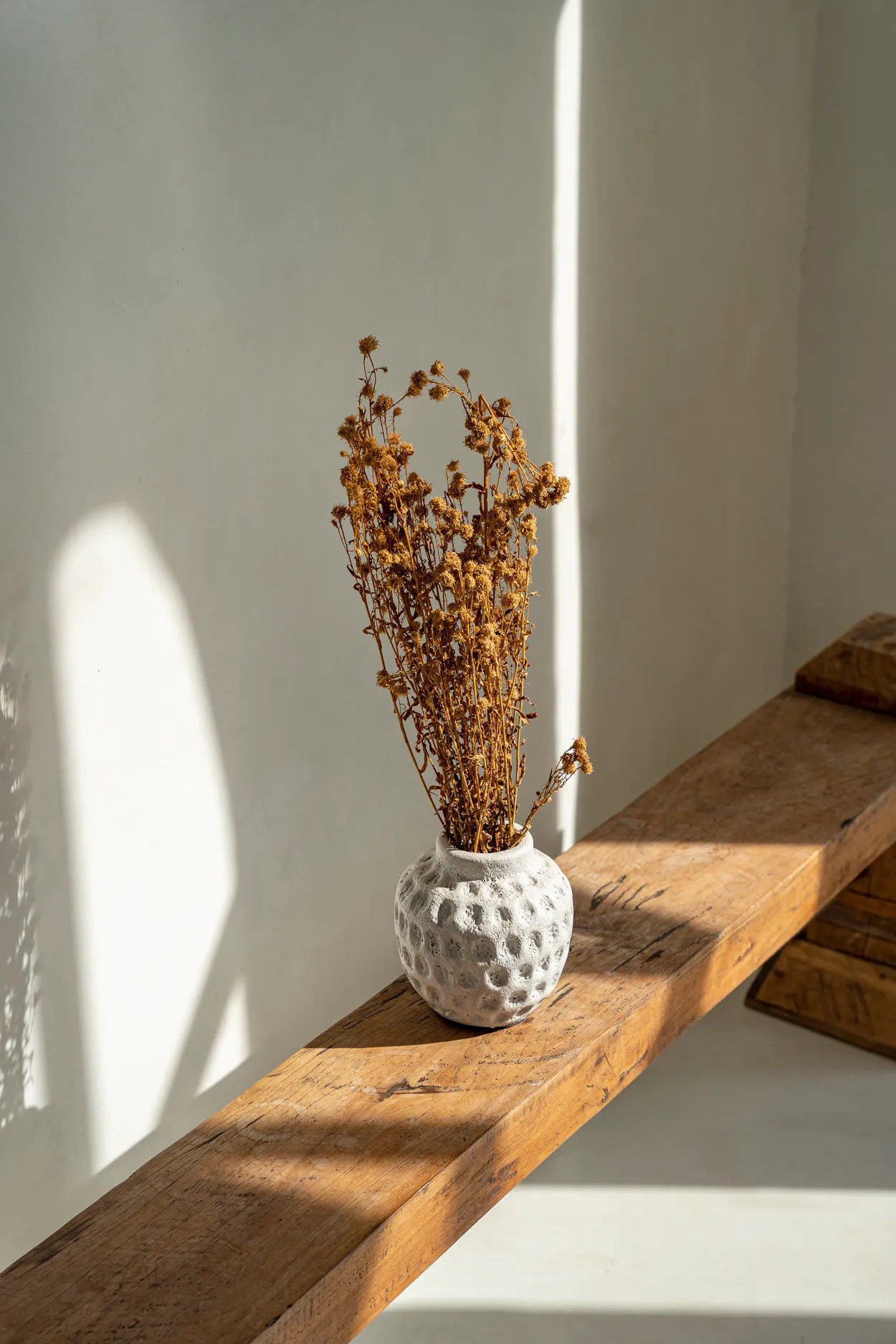 Trendy Vase Grau